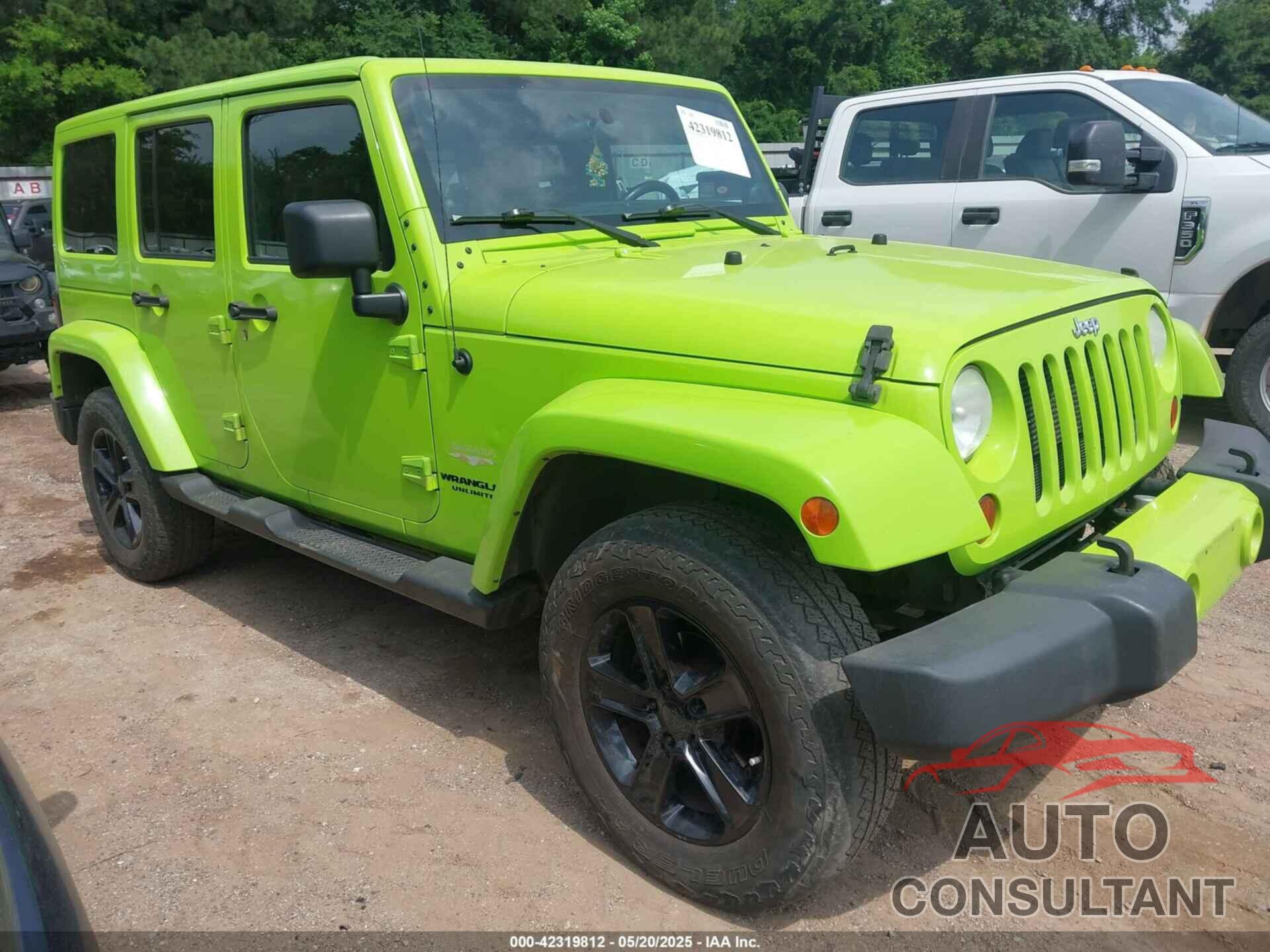 JEEP WRANGLER UNLIMITED 2012 - 1C4BJWEG3CL249233