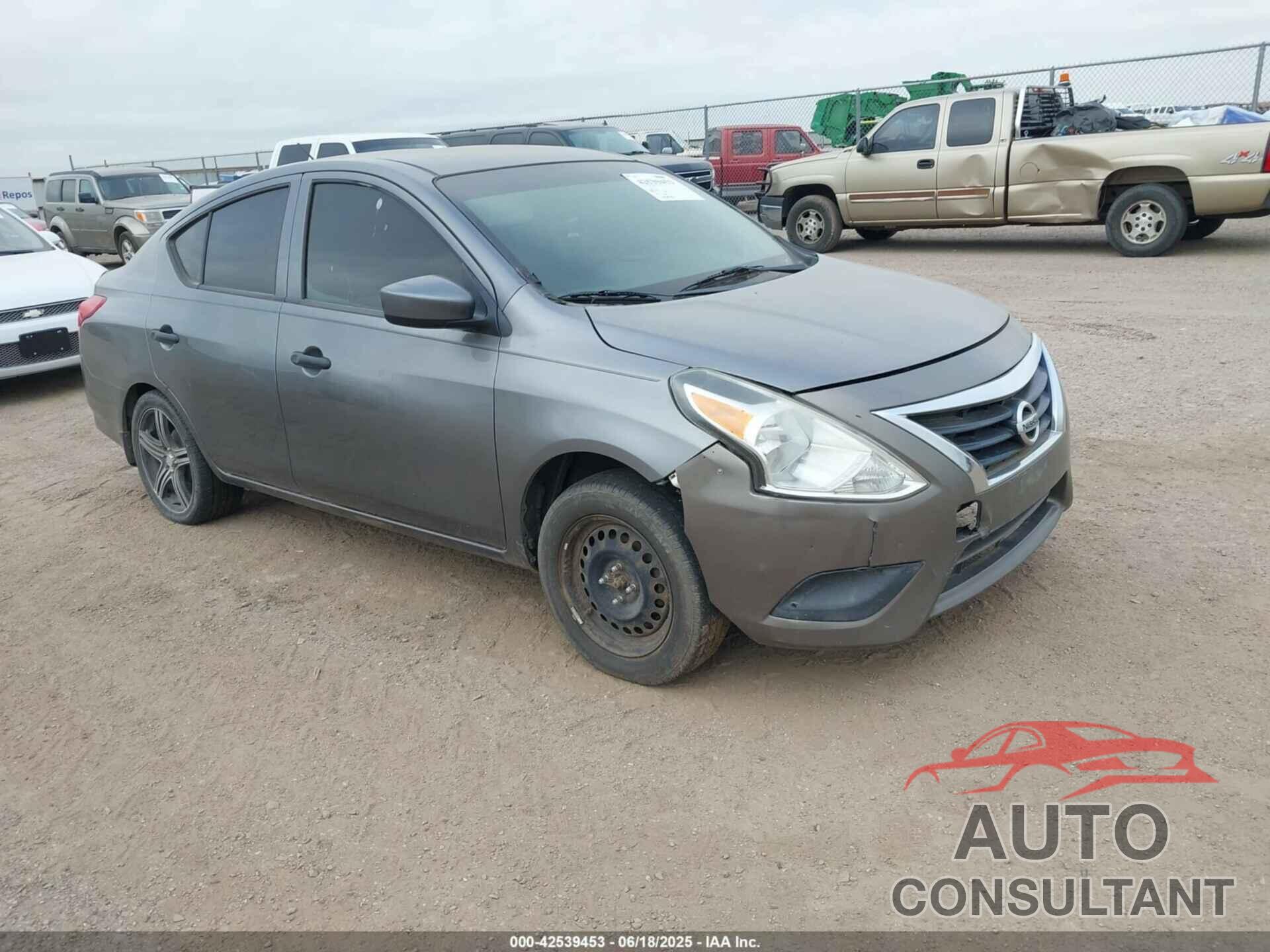 NISSAN VERSA 2016 - 3N1CN7AP8GL861848