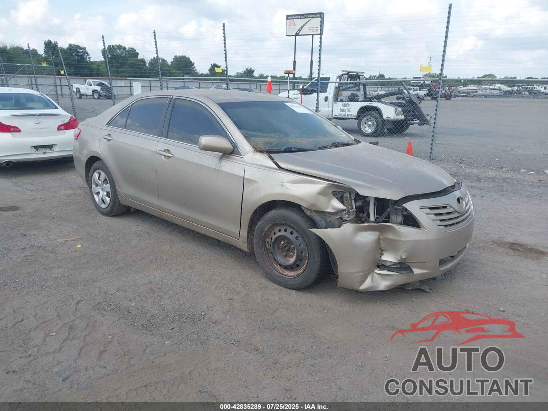 TOYOTA CAMRY 2009 - 4T1BE46K09U821479