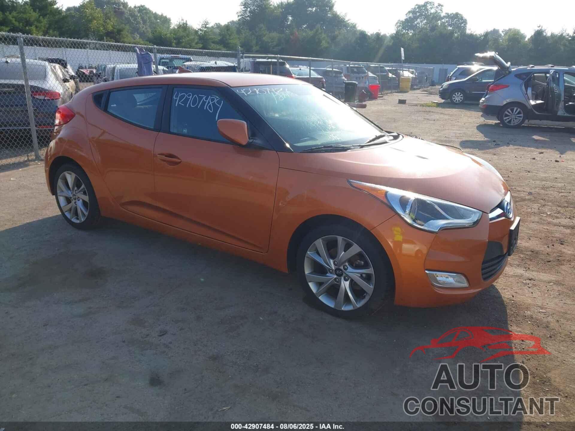 HYUNDAI VELOSTER 2017 - KMHTC6AD8HU307943