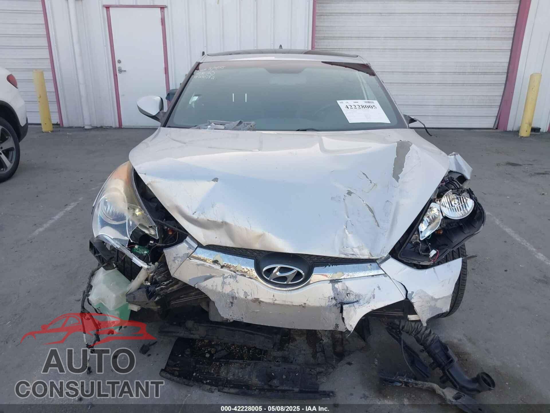 HYUNDAI VELOSTER 2016 - KMHTC6AD3GU290192