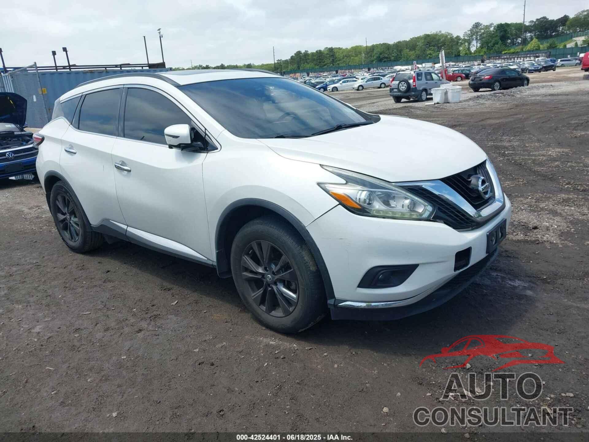 NISSAN MURANO 2017 - 5N1AZ2MG0HN147913
