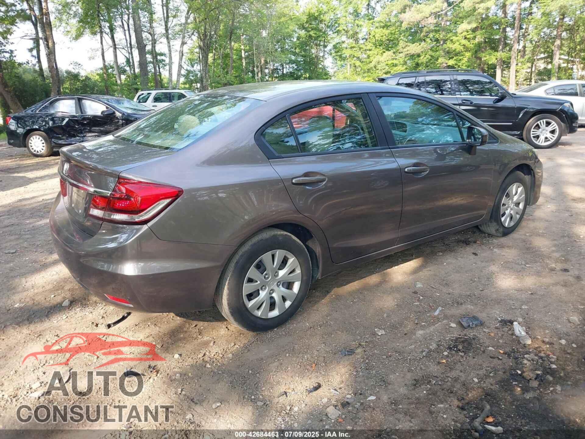 HONDA CIVIC 2014 - 19XFB2F5XEE205584