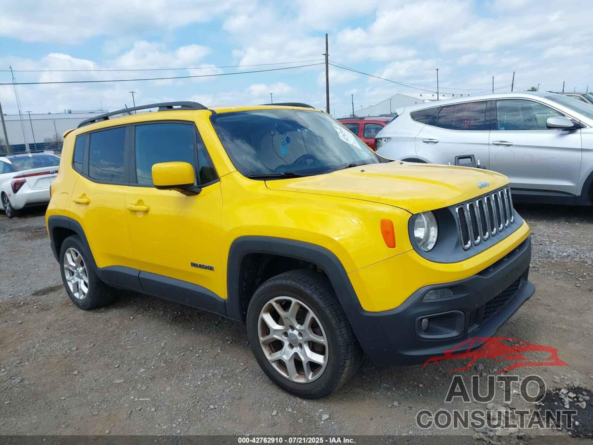 JEEP RENEGADE 2015 - ZACCJBBT0FPC40858