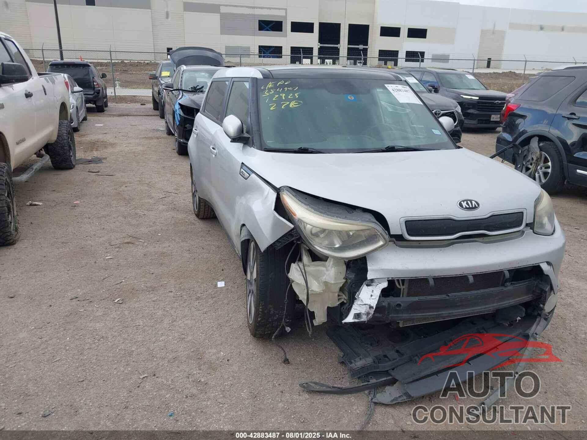 KIA SOUL 2014 - KNDJX3A50E7707500