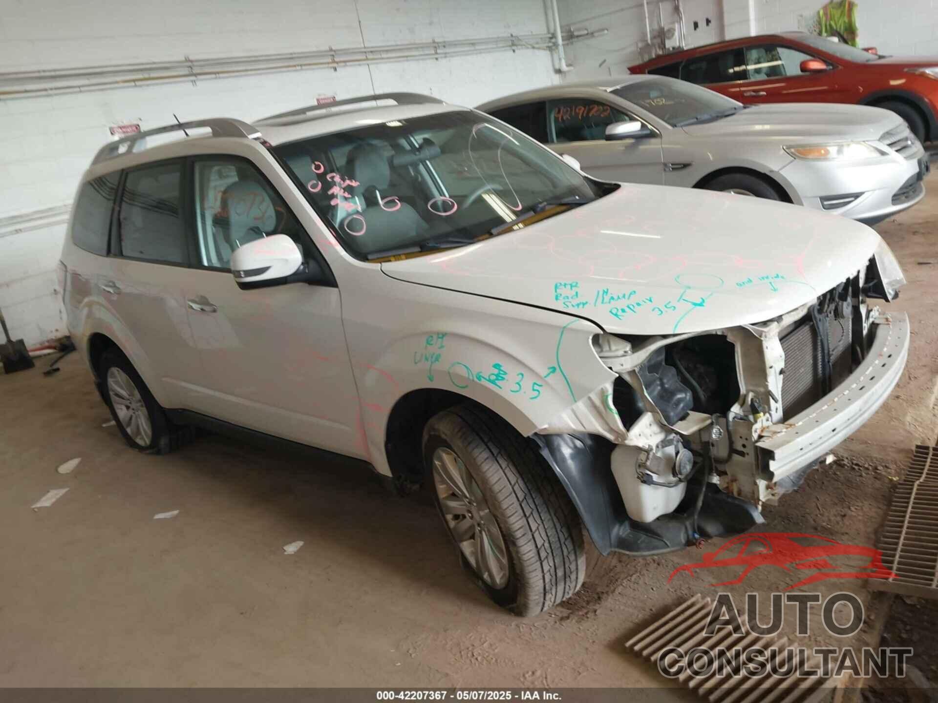 SUBARU FORESTER 2011 - JF2SHAGC1BH722333