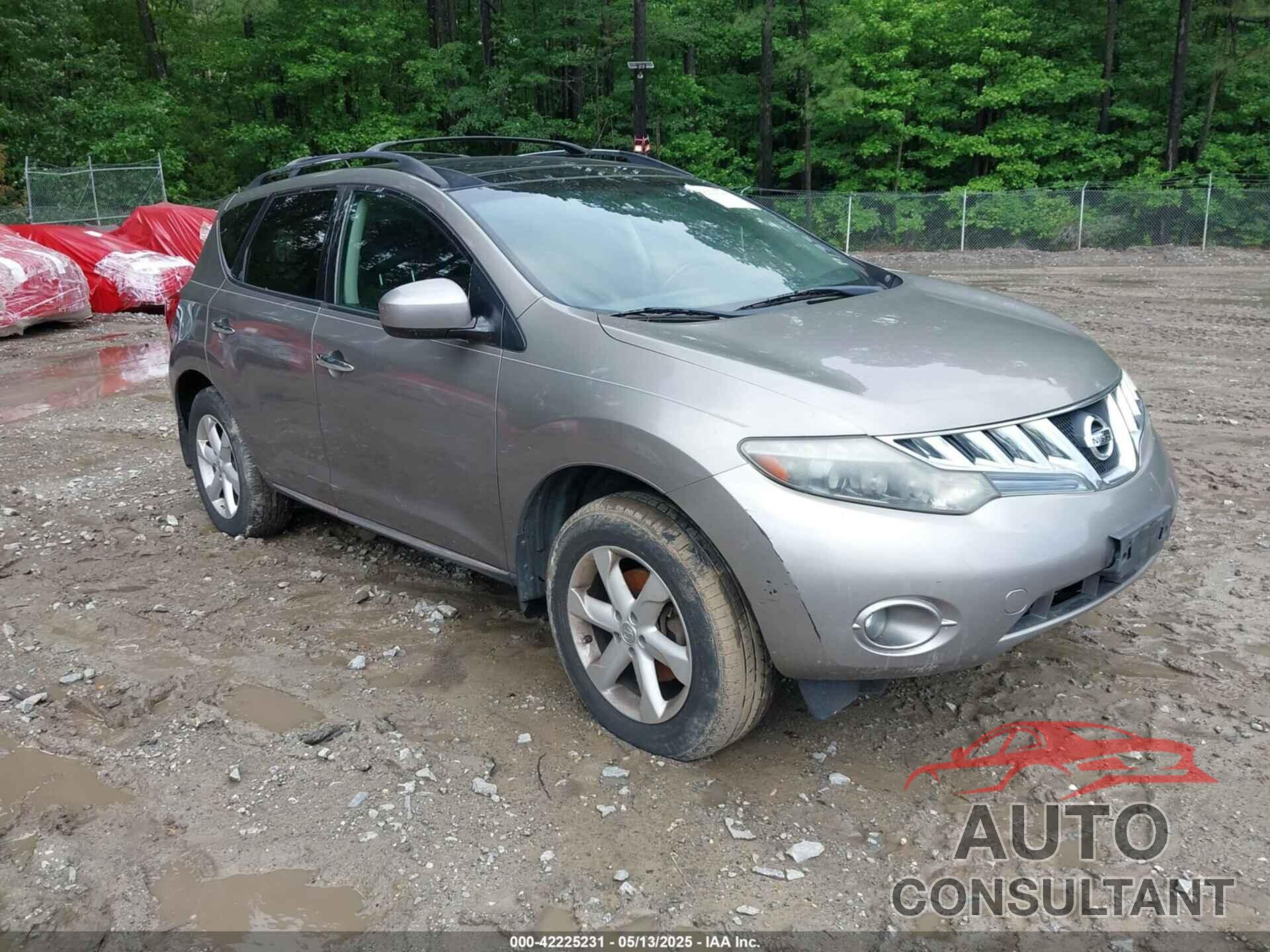 NISSAN MURANO 2010 - JN8AZ1MW0AW133262