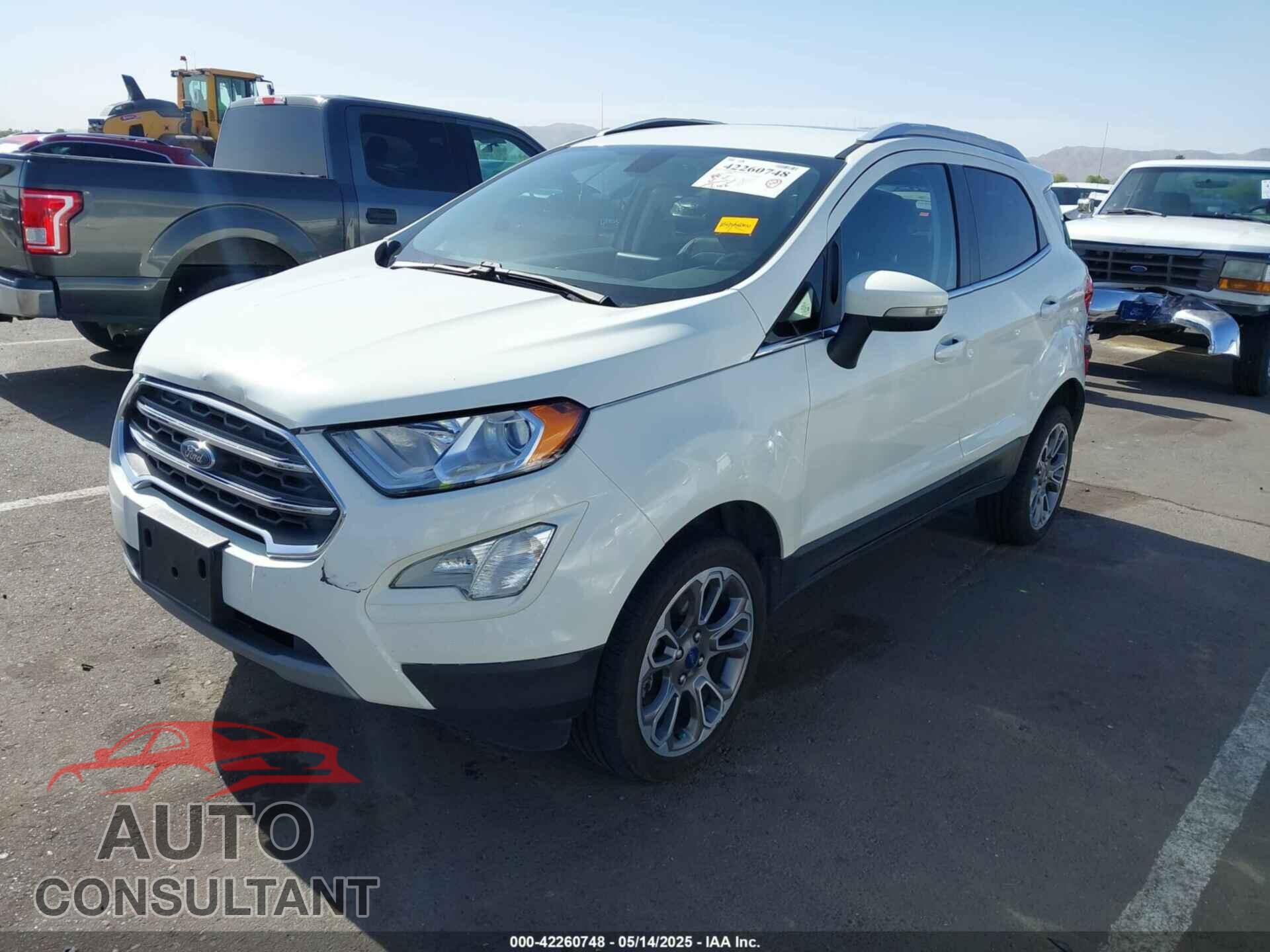 FORD ECOSPORT 2020 - MAJ6S3KL1LC361419