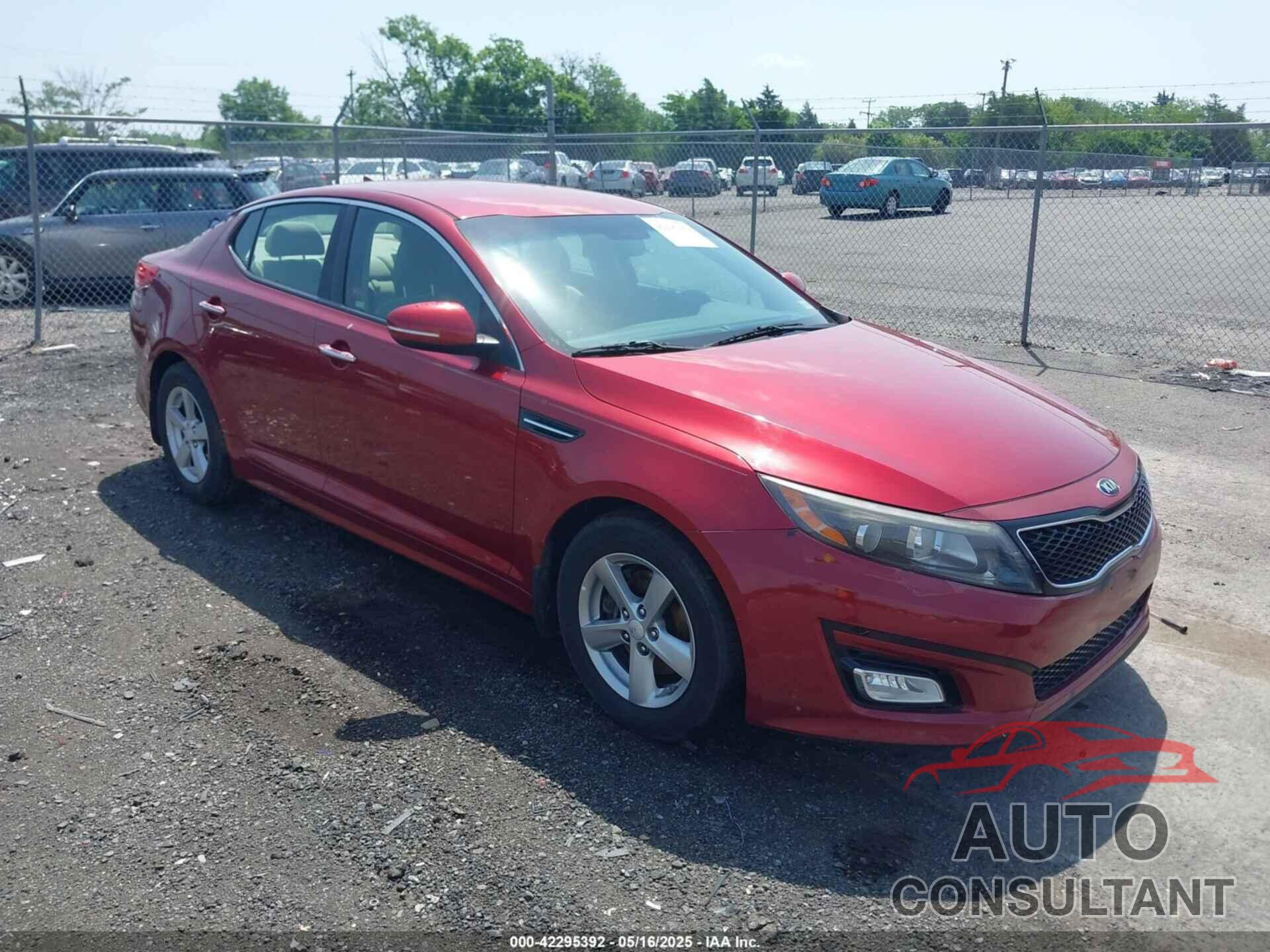 KIA OPTIMA 2015 - 5XXGM4A72FG407864