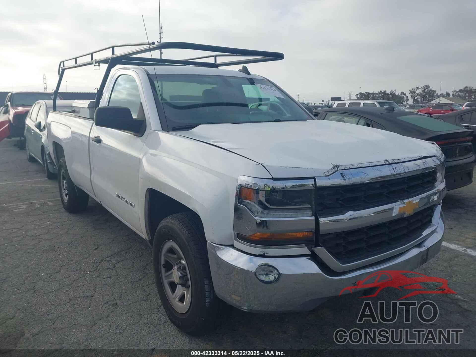 CHEVROLET SILVERADO 1500 2016 - 1GCNCNEH3GZ392664