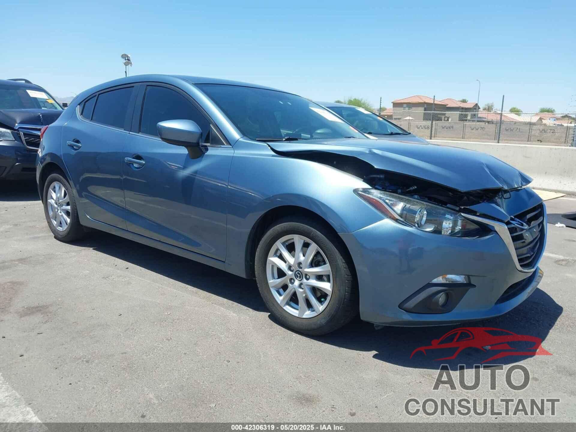 MAZDA MAZDA3 2016 - JM1BM1M78G1312887