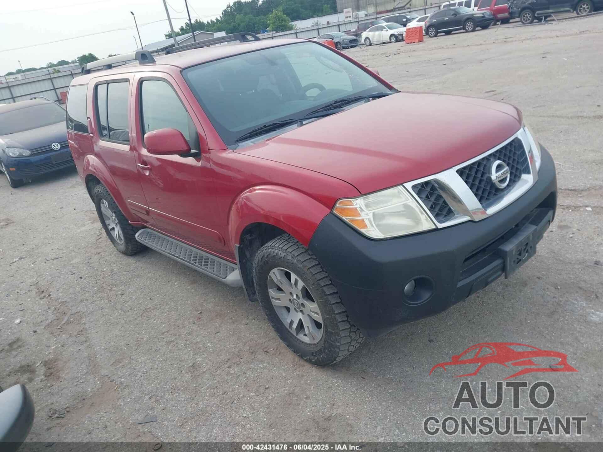 NISSAN PATHFINDER 2012 - 5N1AR1NN7CC601067
