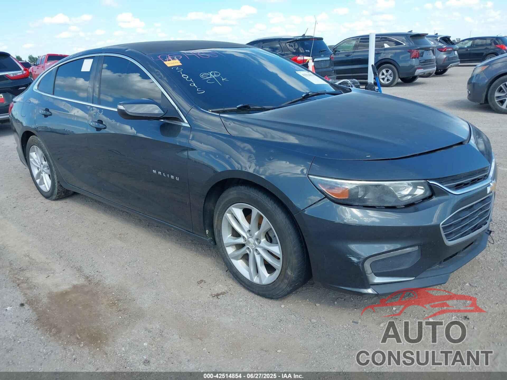 CHEVROLET MALIBU 2016 - 1G1ZE5ST5GF310495