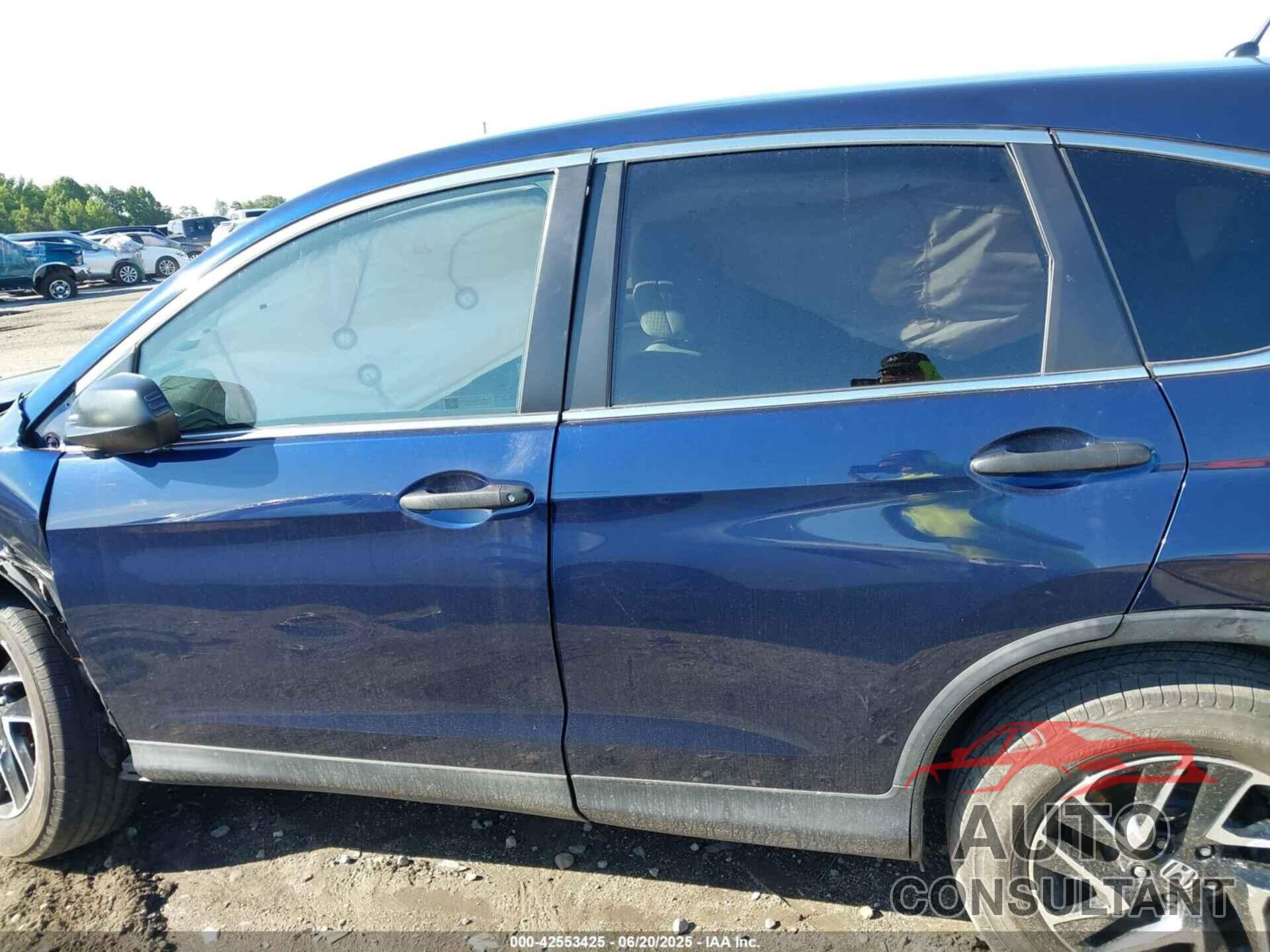 HONDA CR-V 2016 - 5J6RM3H45GL025354