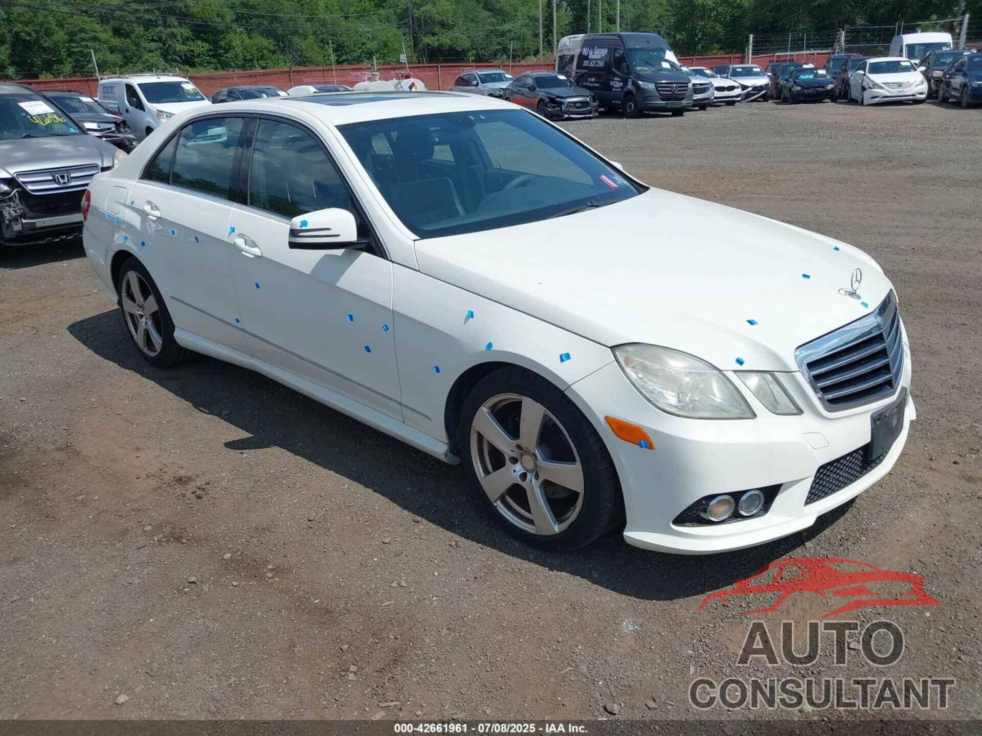 MERCEDES-BENZ E 350 2010 - WDDHF8HB2AA102665