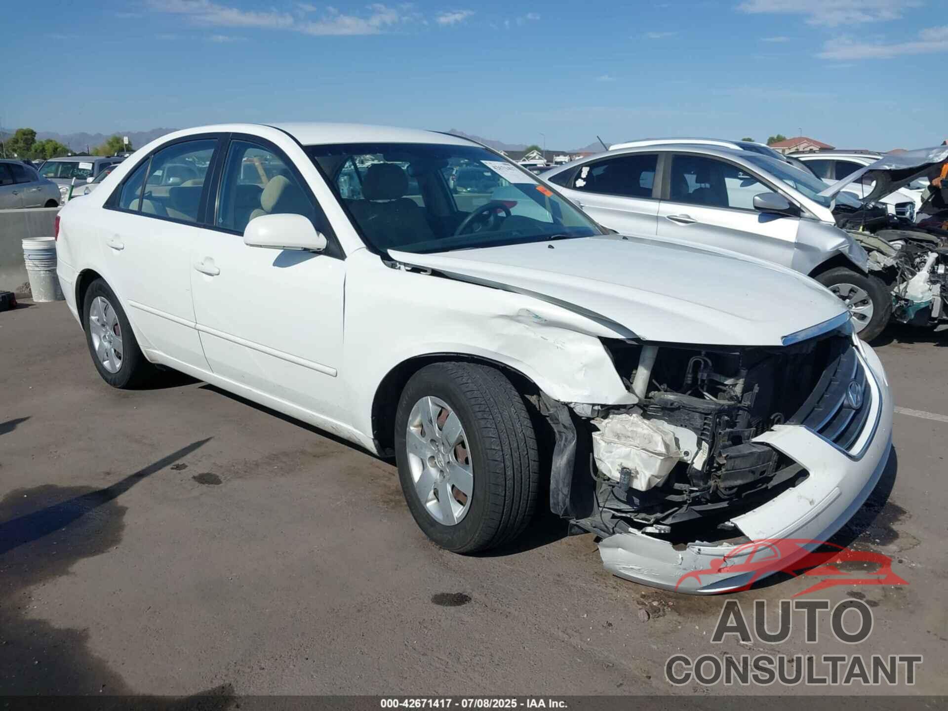 HYUNDAI SONATA 2009 - 5NPET46C39H412340