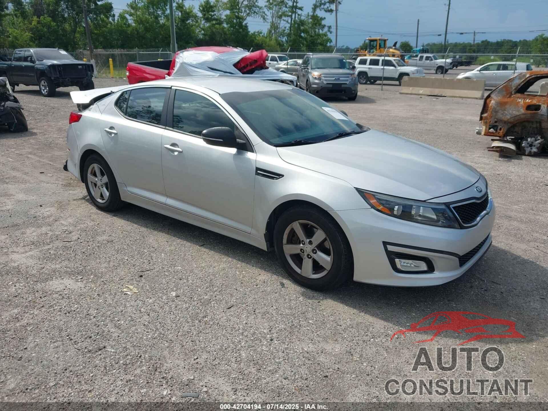 KIA OPTIMA 2014 - 5XXGM4A71EG346036