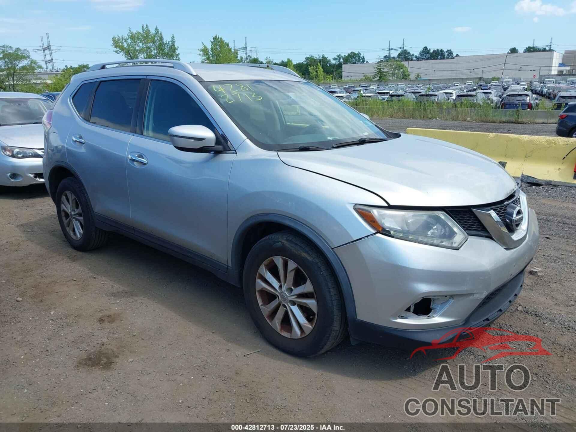 NISSAN ROGUE 2016 - KNMAT2MV5GP657813