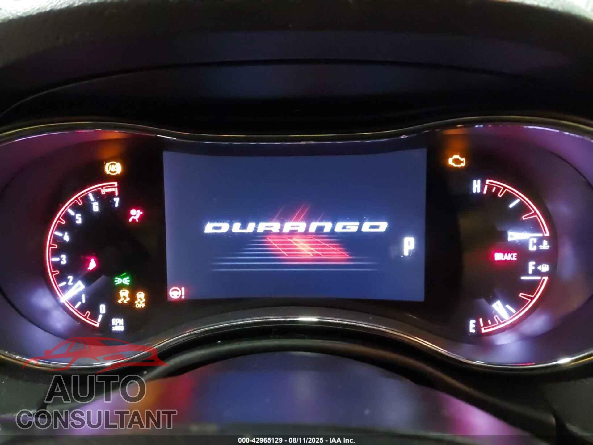 DODGE DURANGO 2014 - 1C4RDJAG5EC318599
