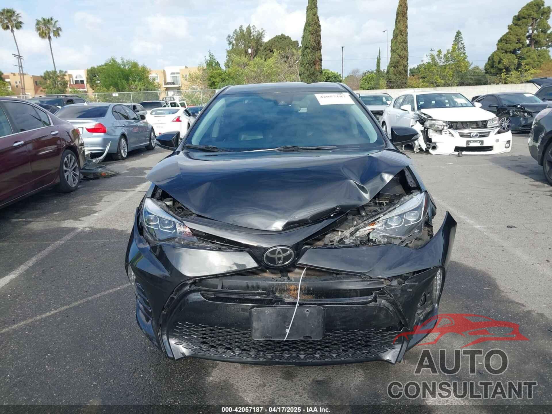 TOYOTA COROLLA 2019 - 5YFBURHE6KP892992