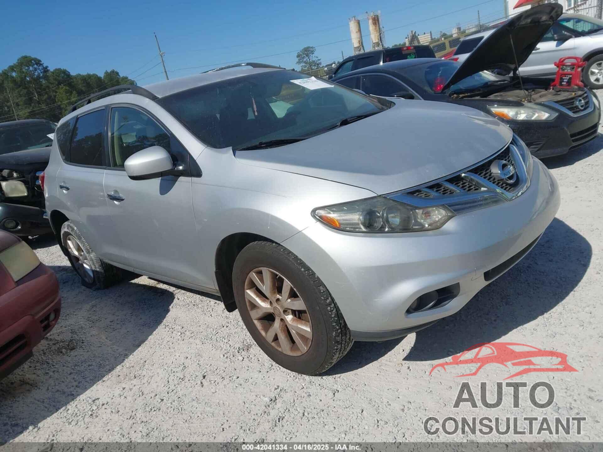 NISSAN MURANO 2014 - JN8AZ1MU6EW400179