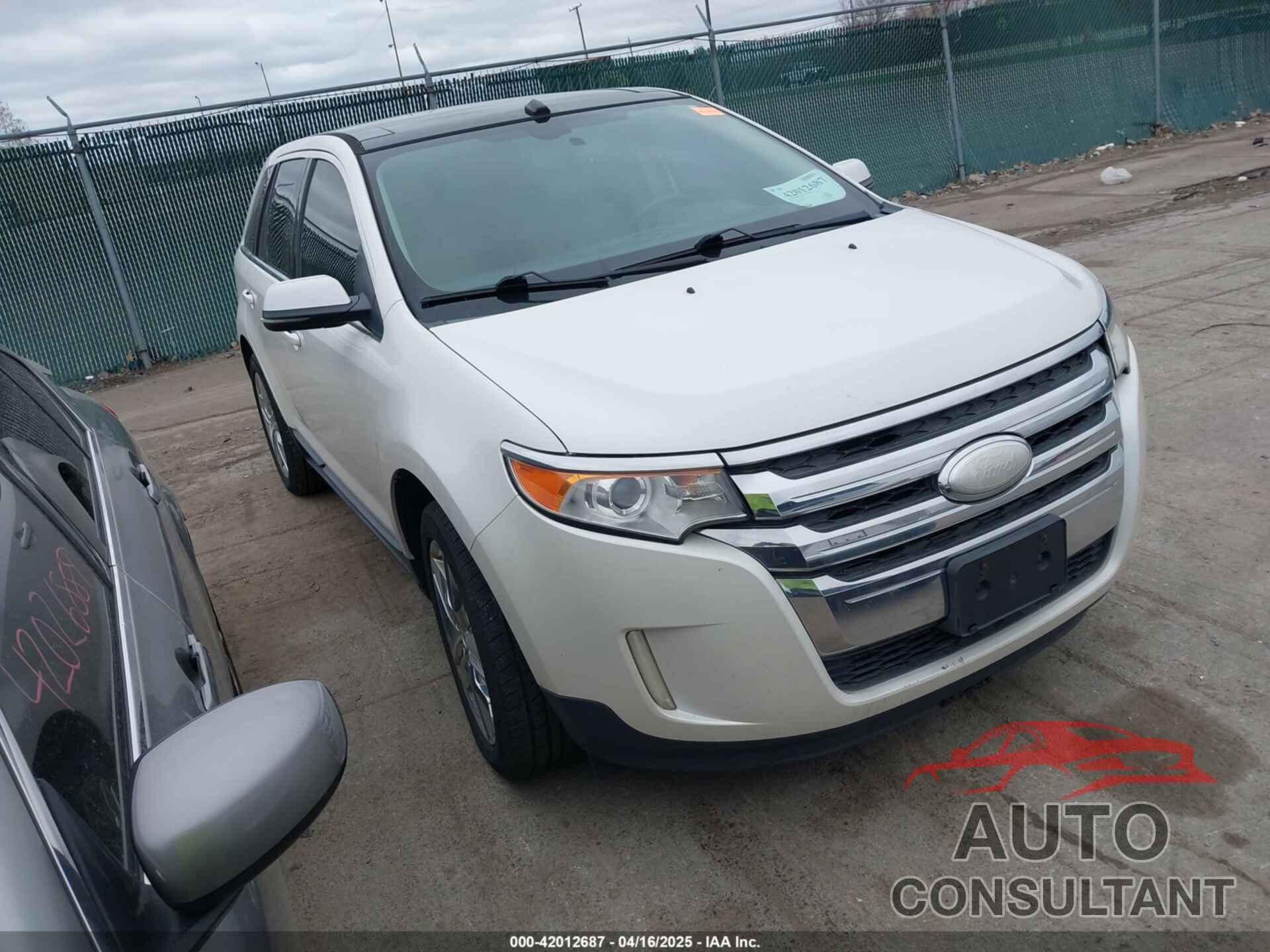FORD EDGE 2012 - 2FMDK3K97CBA77102