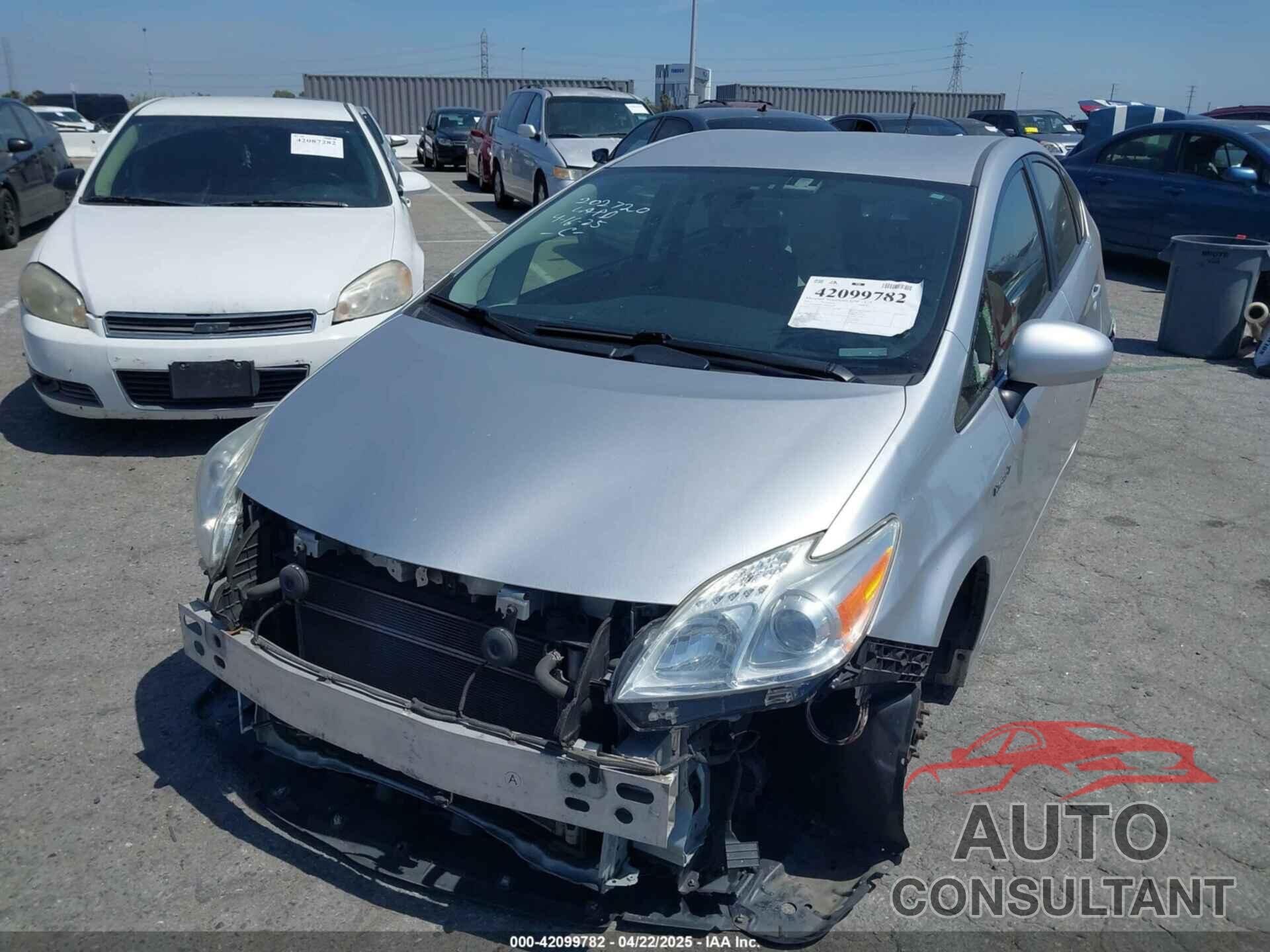 TOYOTA PRIUS 2013 - JTDKN3DU6D5551678