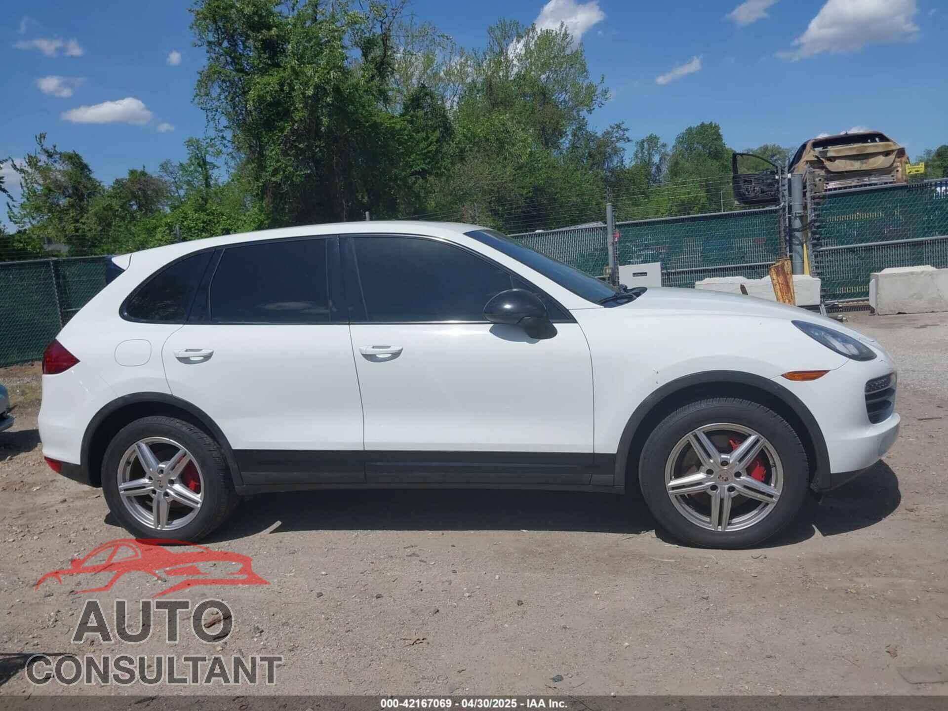 PORSCHE CAYENNE 2012 - WP1AB2A24CLA48791