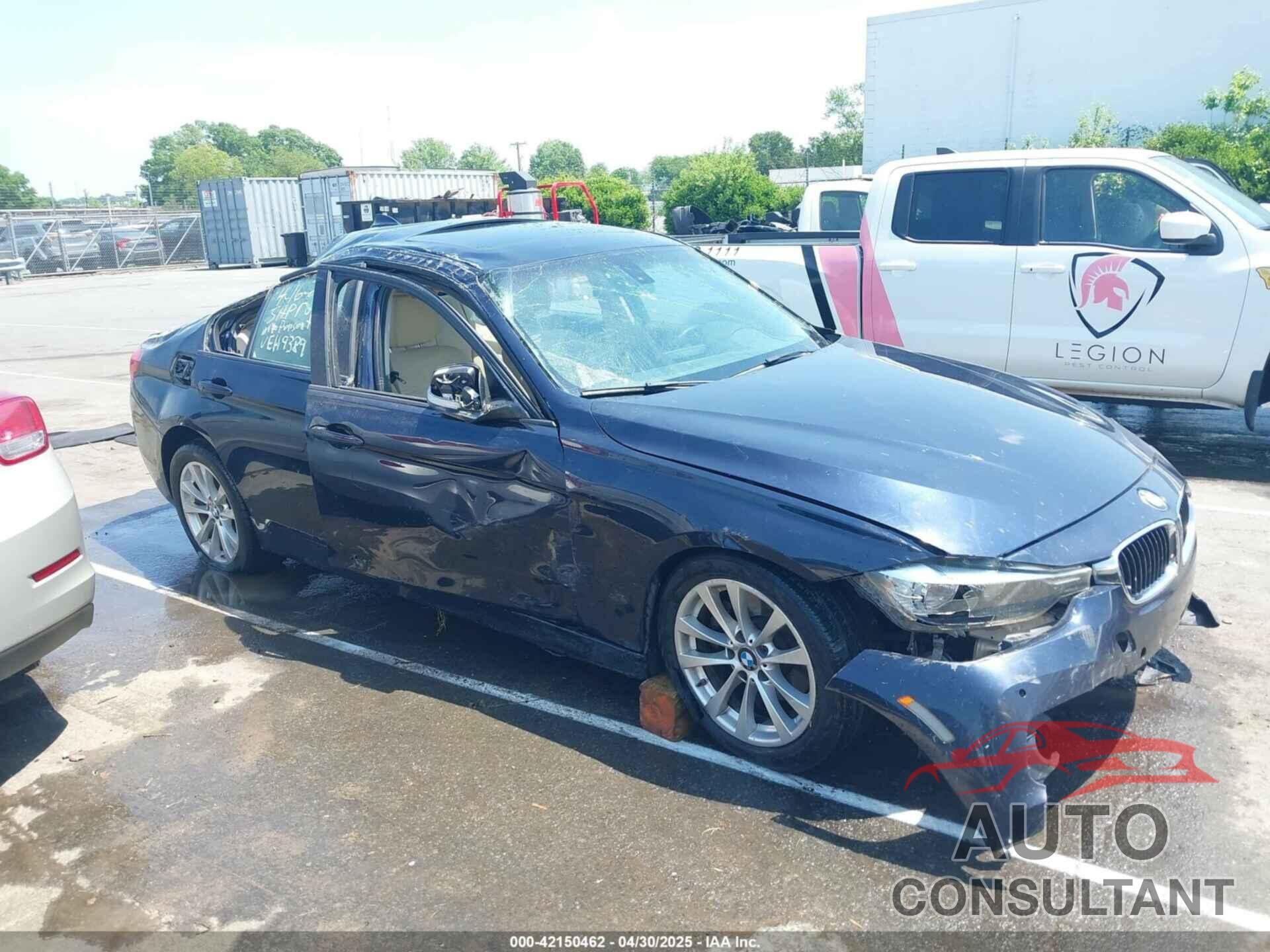BMW 320I 2017 - WBA8E1G58HNU14926