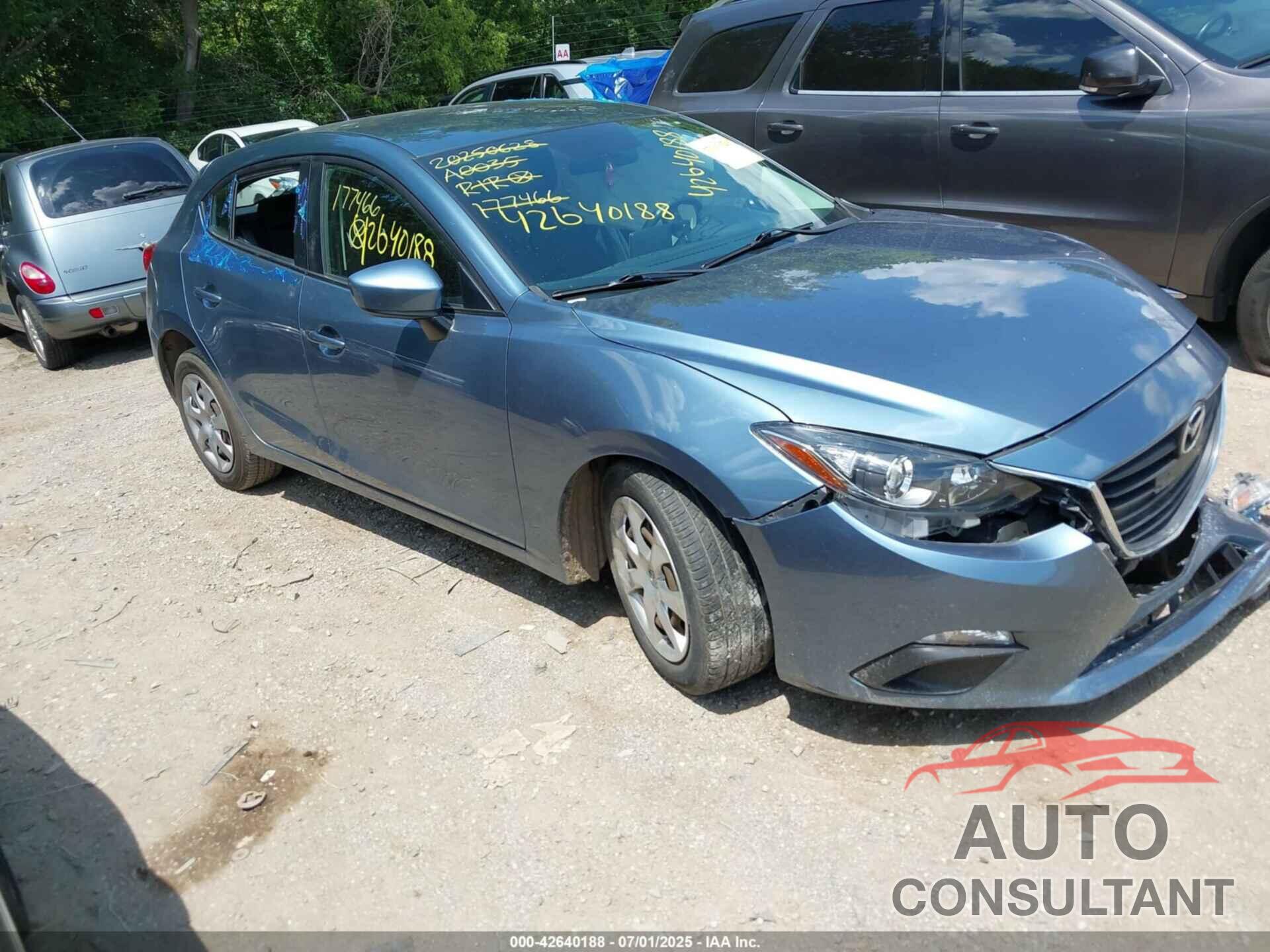 MAZDA MAZDA3 2015 - 3MZBM1K77FM177466