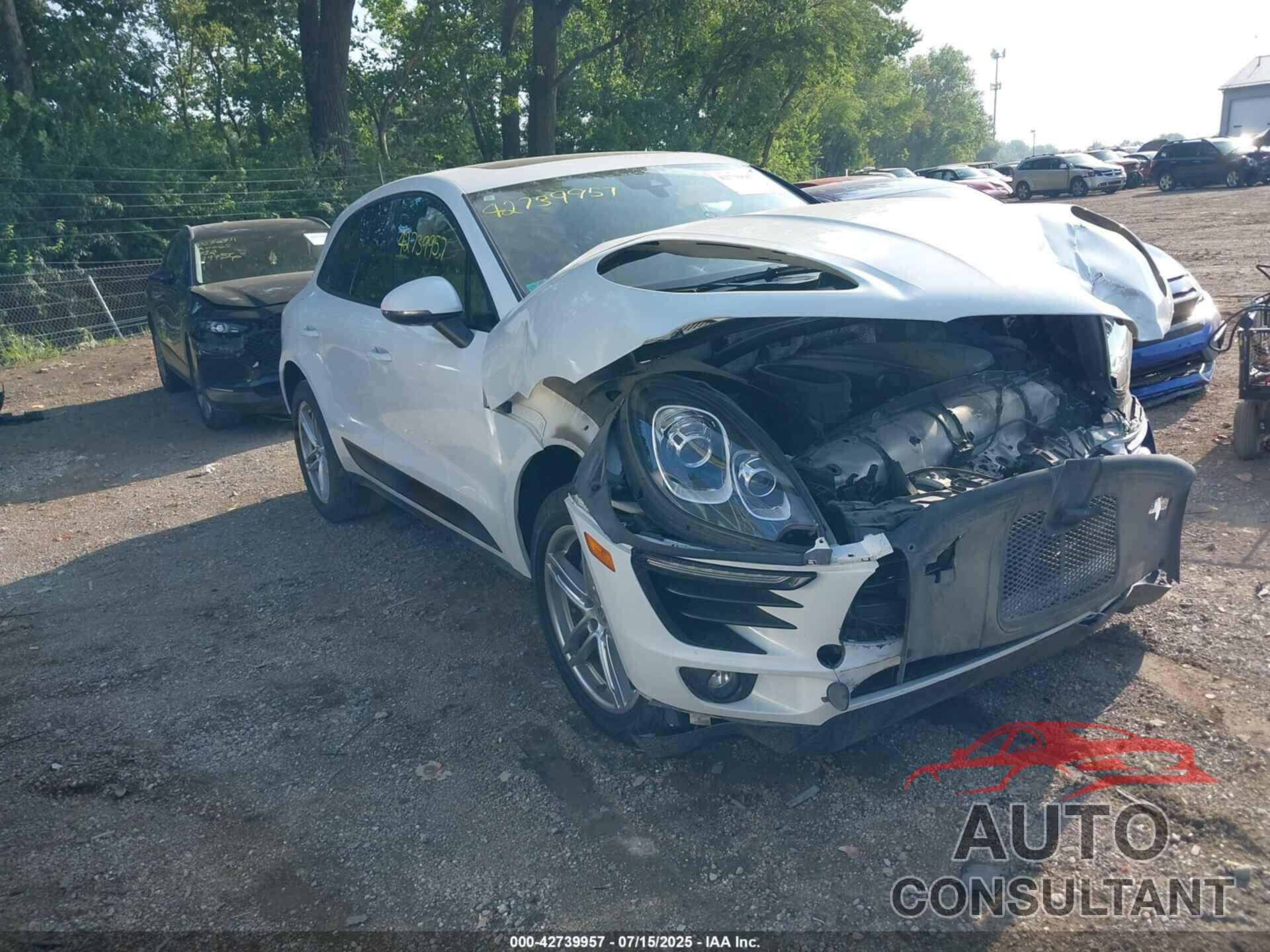 PORSCHE MACAN 2017 - WP1AA2A52HLB83109