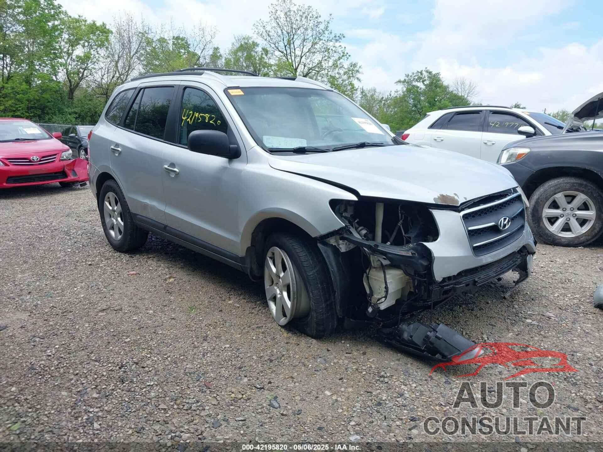 HYUNDAI SANTA FE 2009 - 5NMSH73EX9H332526