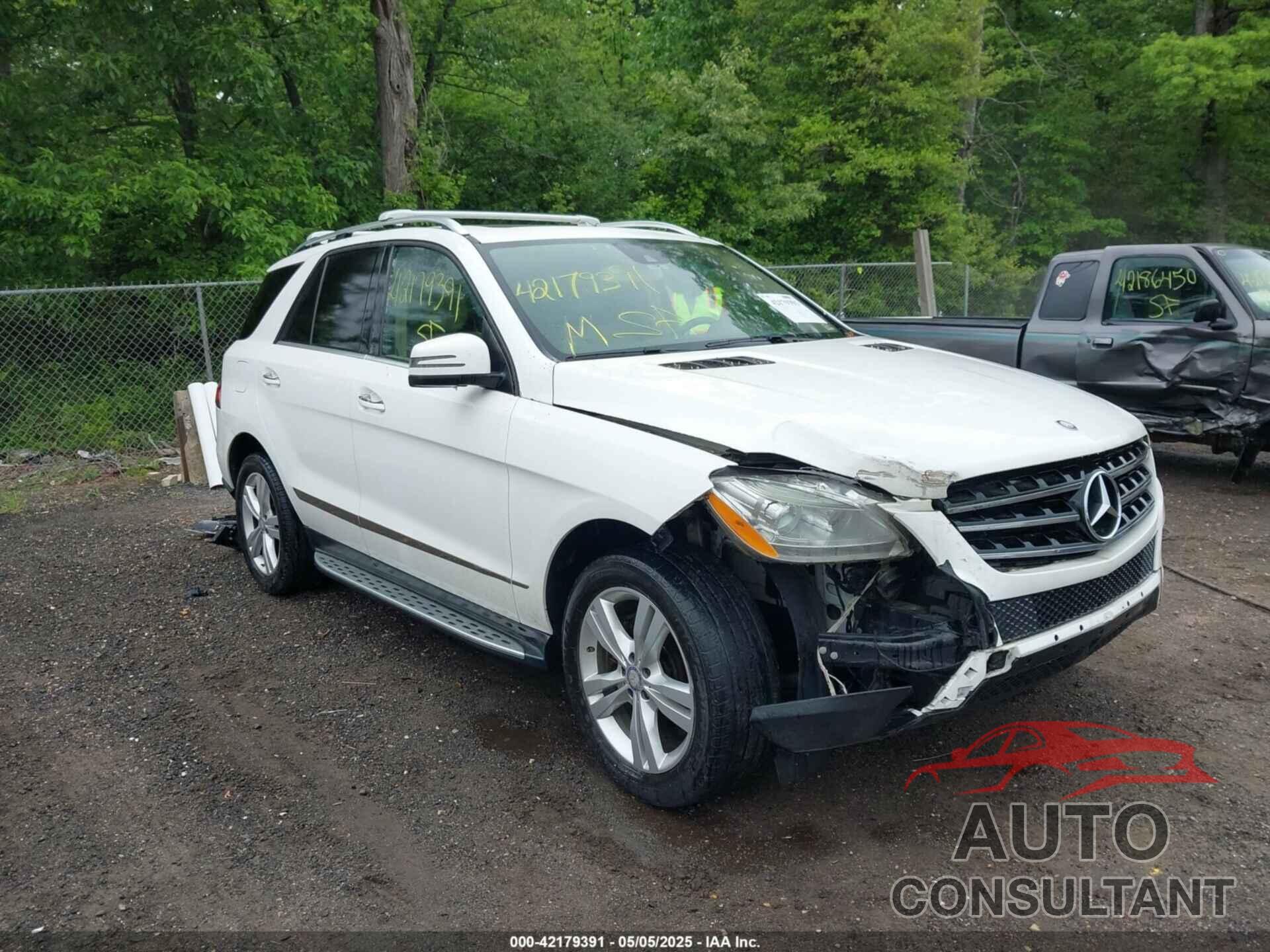 MERCEDES-BENZ ML 350 2015 - 4JGDA5HBXFA499597