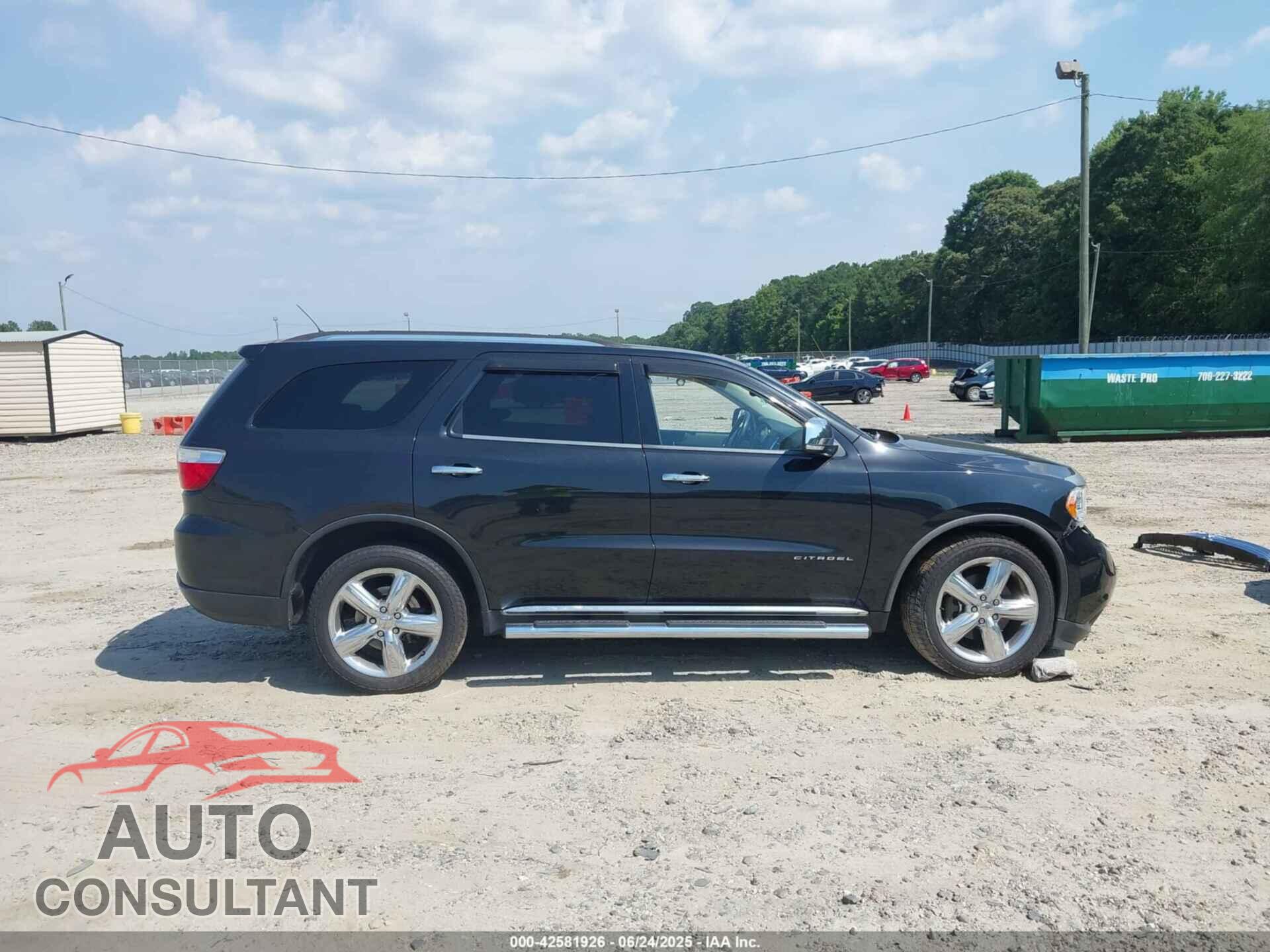 DODGE DURANGO 2012 - 1C4SDHET0CC112539