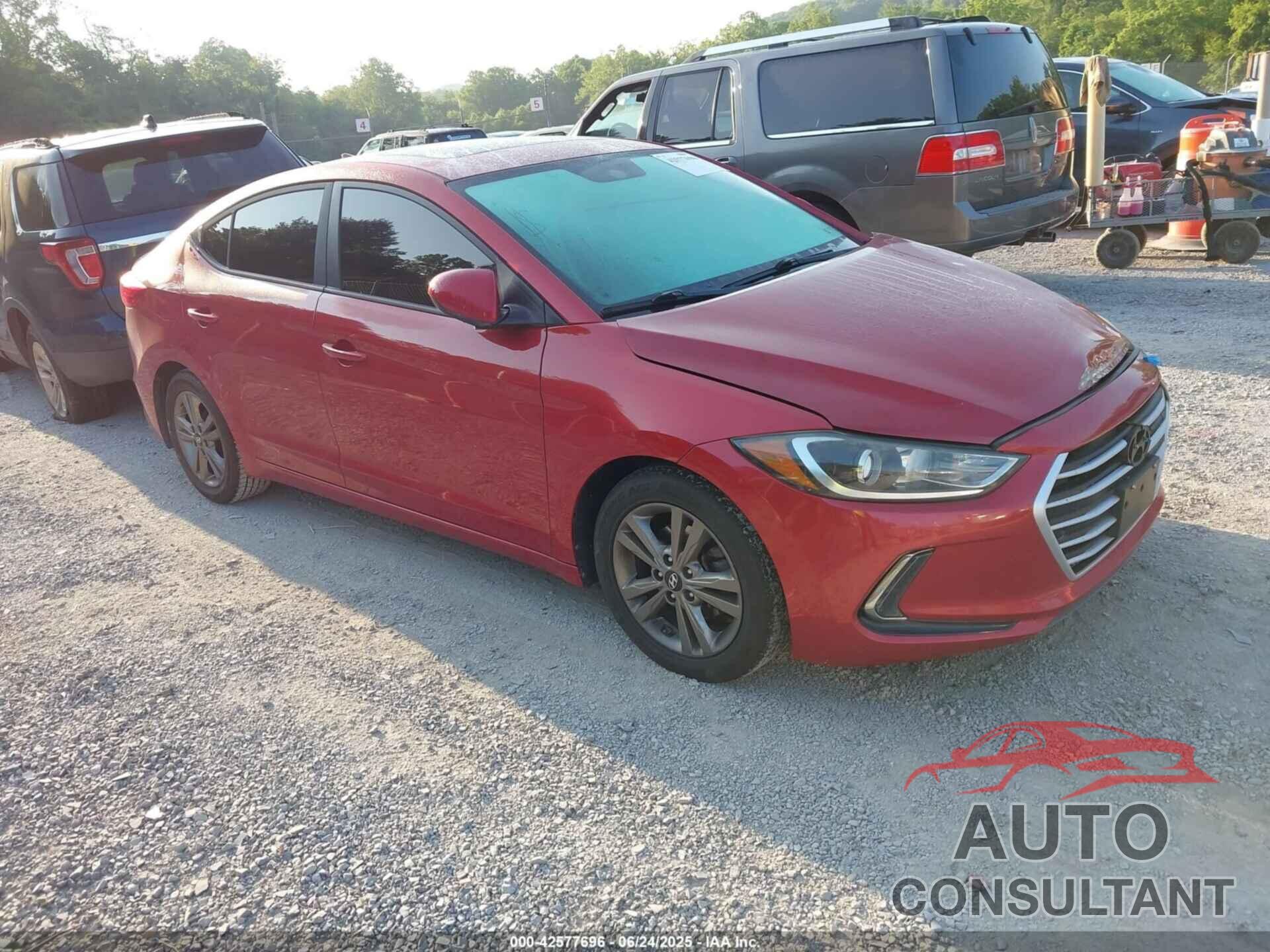 HYUNDAI ELANTRA 2017 - 5NPD84LF3HH145632