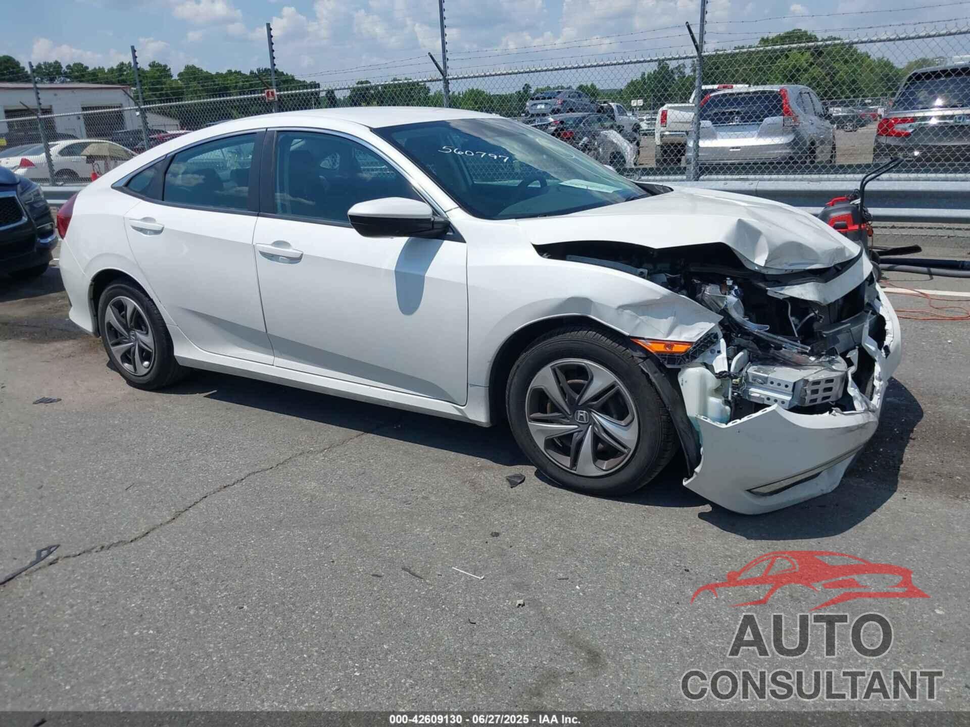 HONDA CIVIC 2019 - 2HGFC2F65KH560797