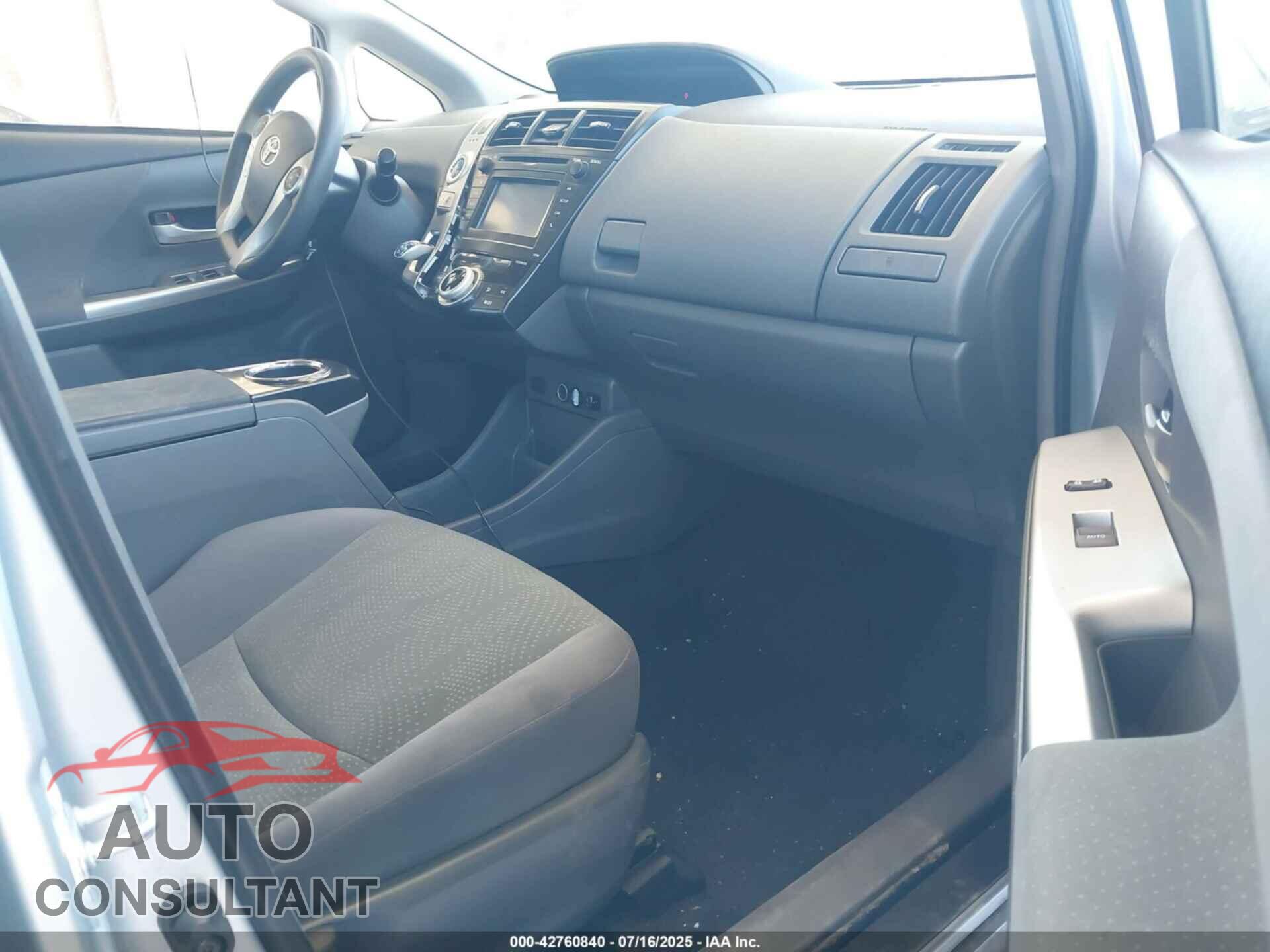 TOYOTA PRIUS V 2014 - JTDZN3EU3E3354591