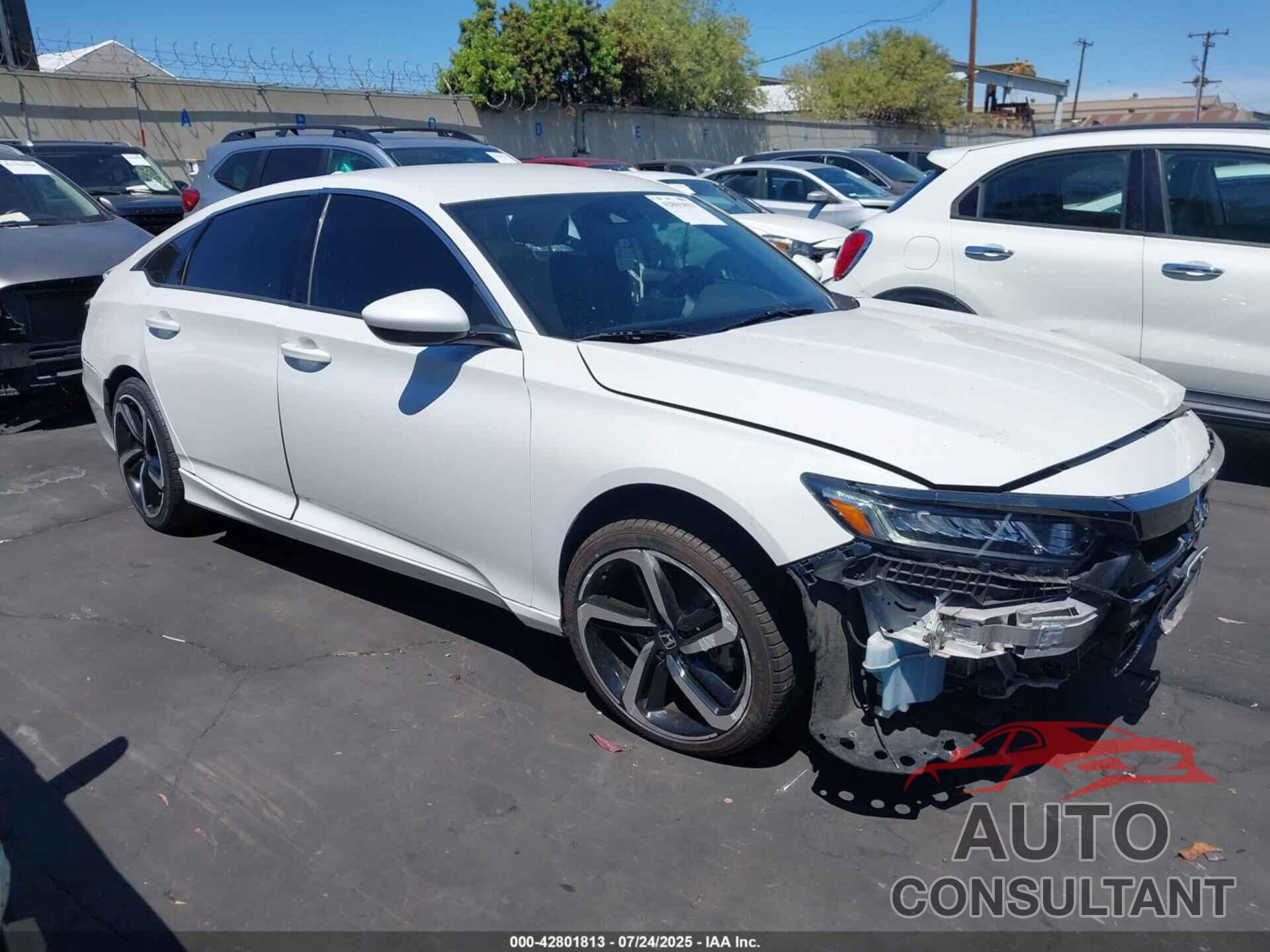 HONDA ACCORD 2018 - 1HGCV1F3XJA178677