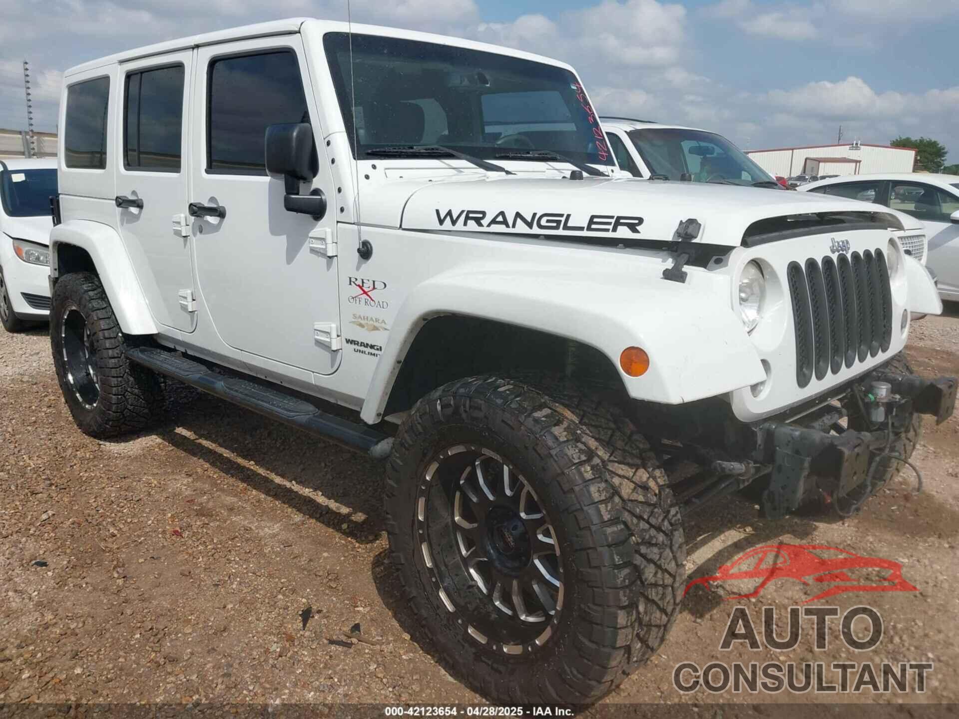 JEEP WRANGLER UNLIMITED 2014 - 1C4BJWEG3EL104020