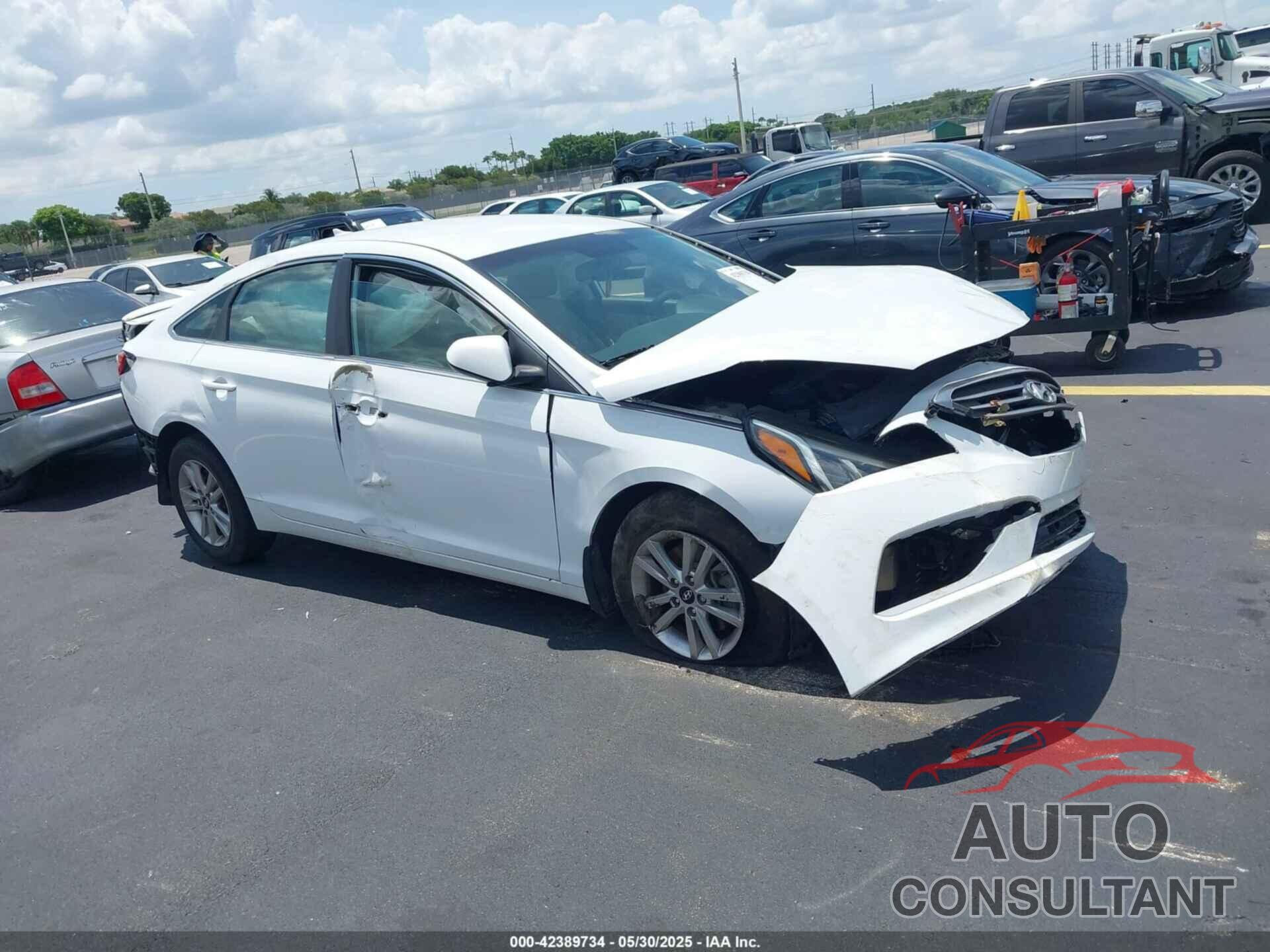 HYUNDAI SONATA 2016 - 5NPE24AFXGH398440