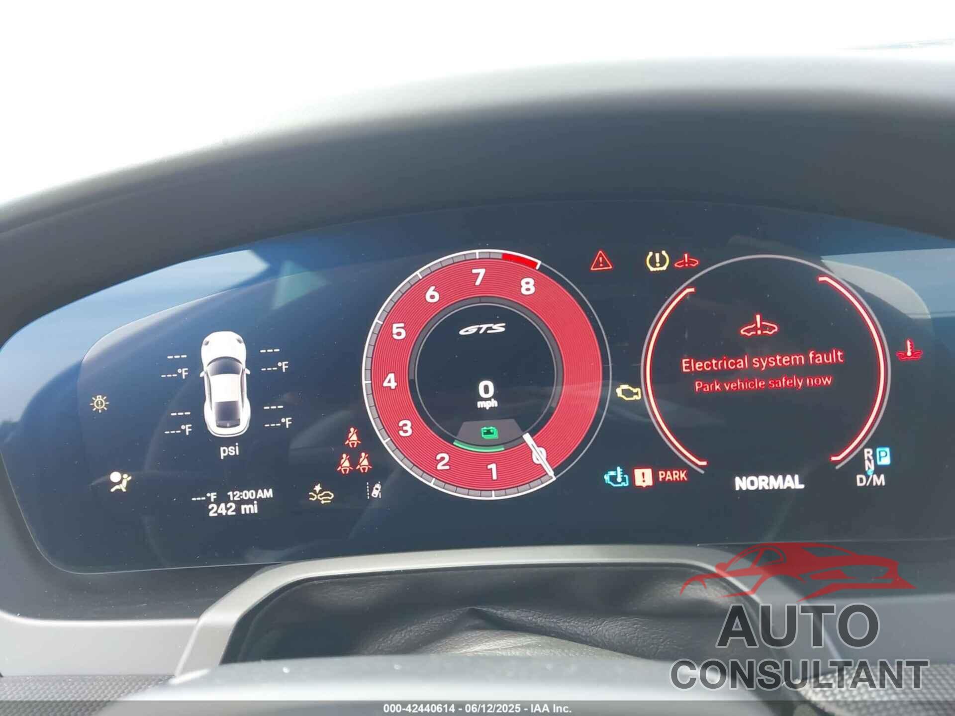 PORSCHE 911 2025 - WP0AB2A93SS225589