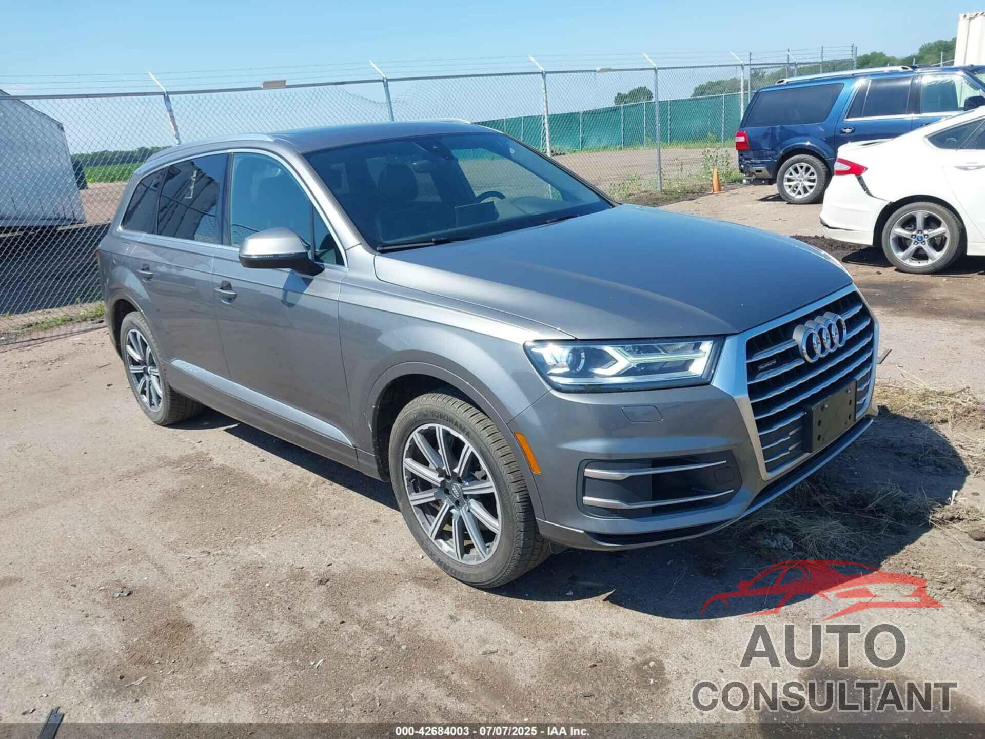 AUDI Q7 2017 - WA1LAAF73HD011755
