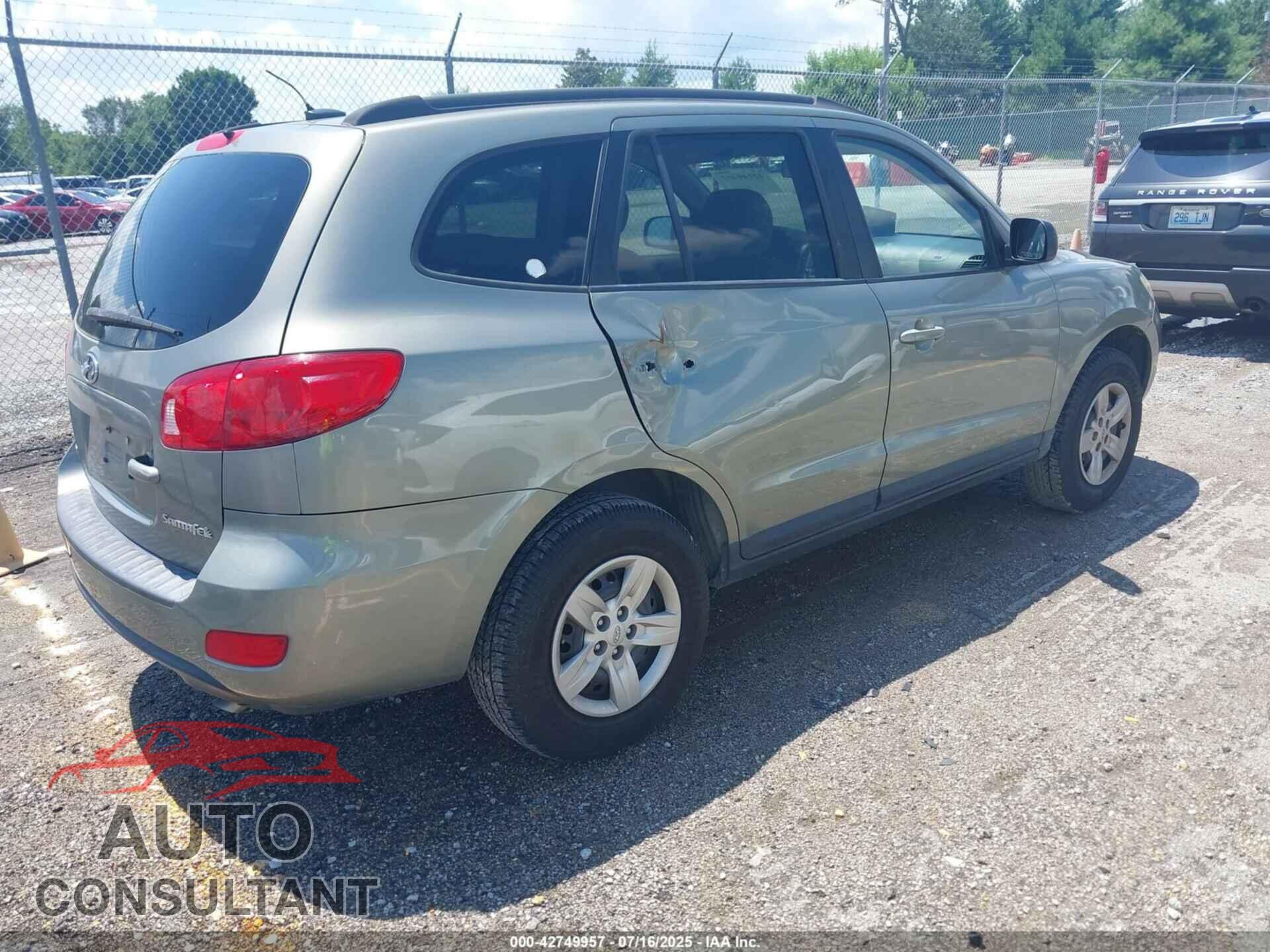 HYUNDAI SANTA FE 2009 - 5NMSG13D89H264170