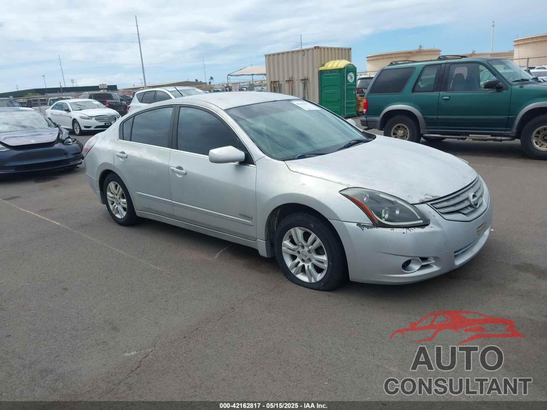 NISSAN ALTIMA HYBRID 2010 - 1N4CL2AP6AC109953