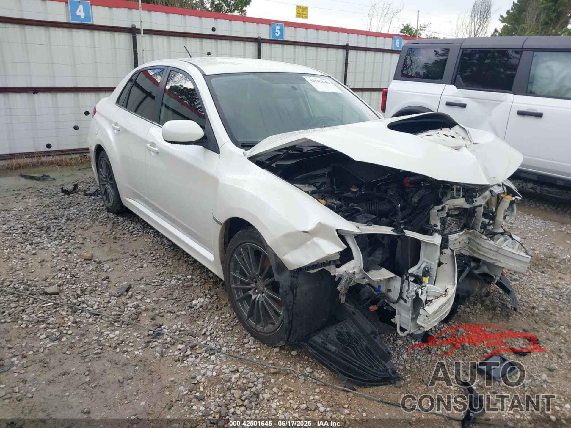 SUBARU IMPREZA WRX 2013 - JF1GV7E61DG012859