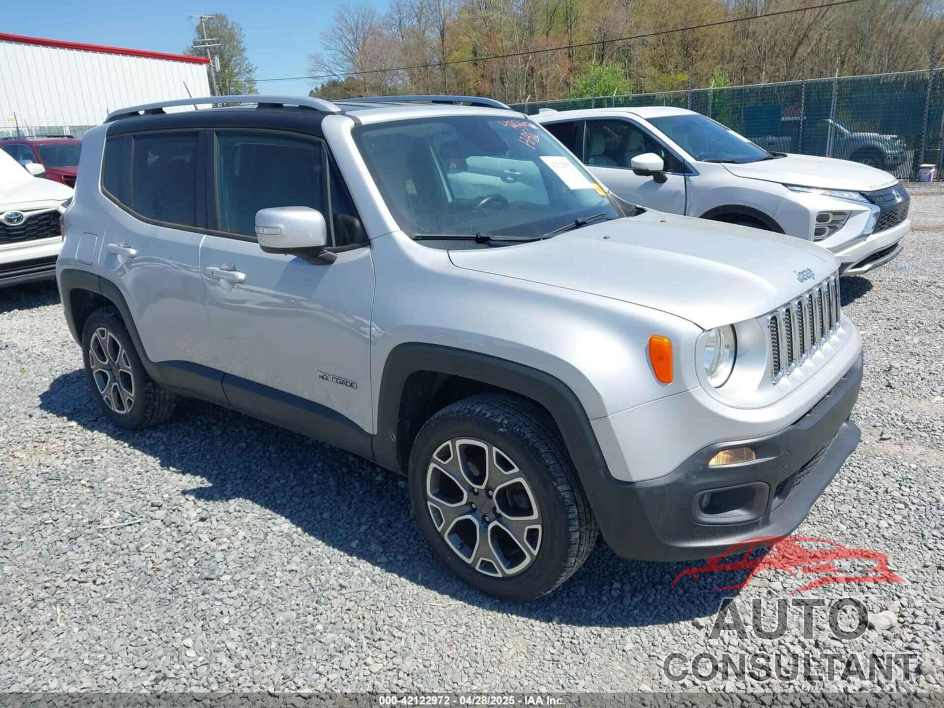 JEEP RENEGADE 2016 - ZACCJBDT2GPD20595