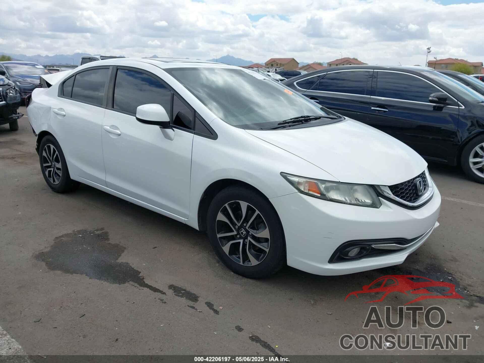 HONDA CIVIC 2013 - 19XFB2F96DE210623