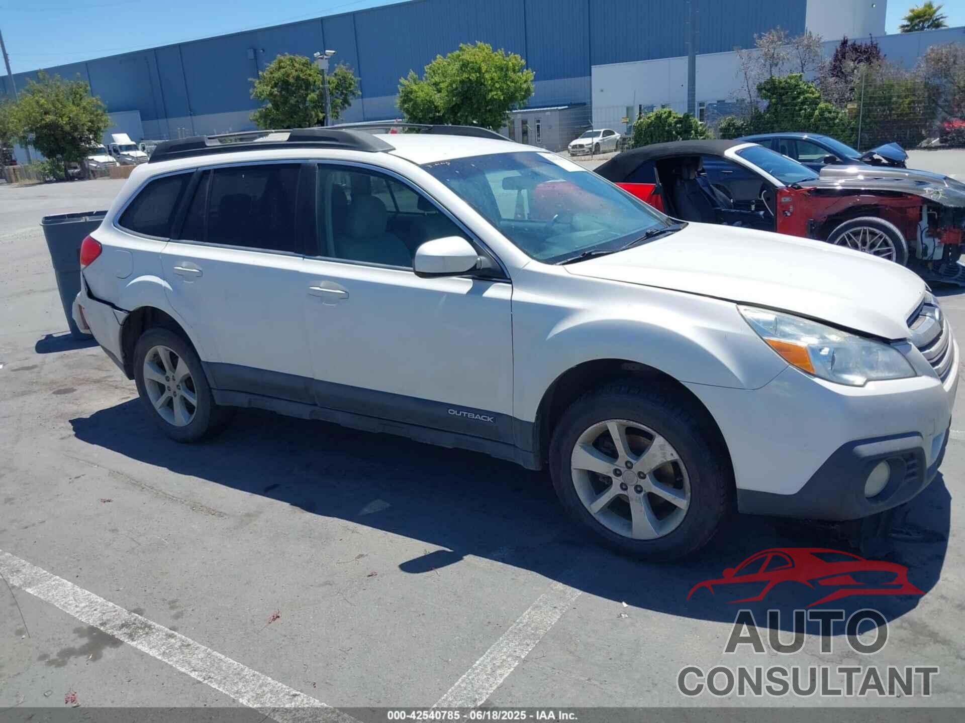SUBARU OUTBACK 2013 - 4S4BRBCC7D3325258