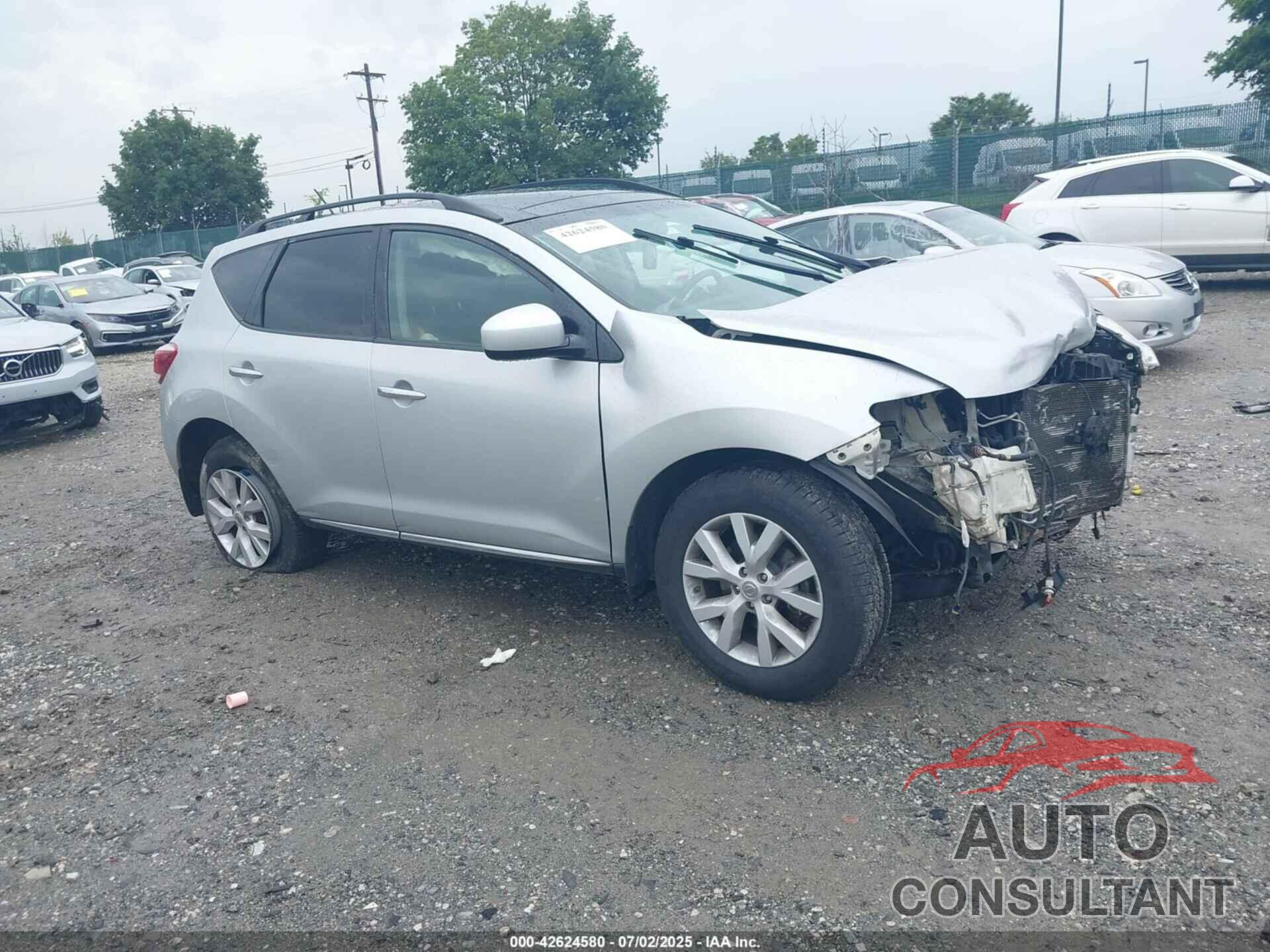 NISSAN MURANO 2011 - JN8AZ1MW4BW171918