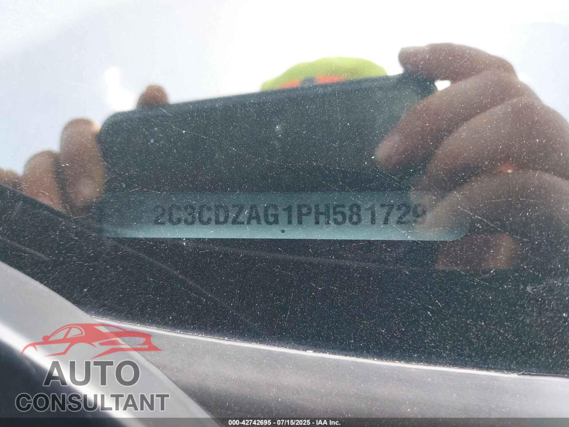 DODGE CHALLENGER 2023 - 2C3CDZAG1PH581729